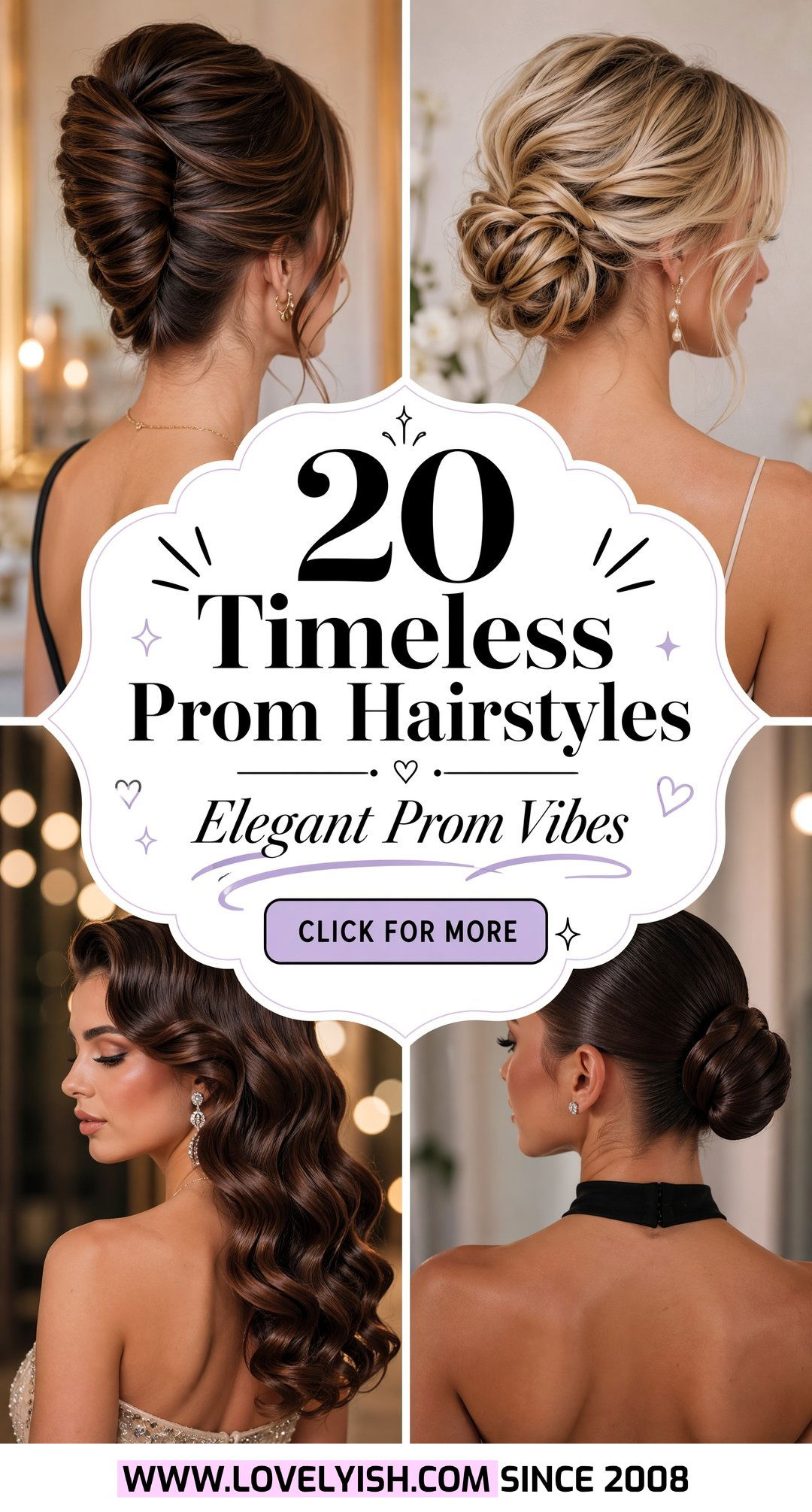 20 Elegant and Timeless Prom Hairstyles for Women Over 18 - 20 Elegant and Timeless Prom Hairstyles for Women Over 18