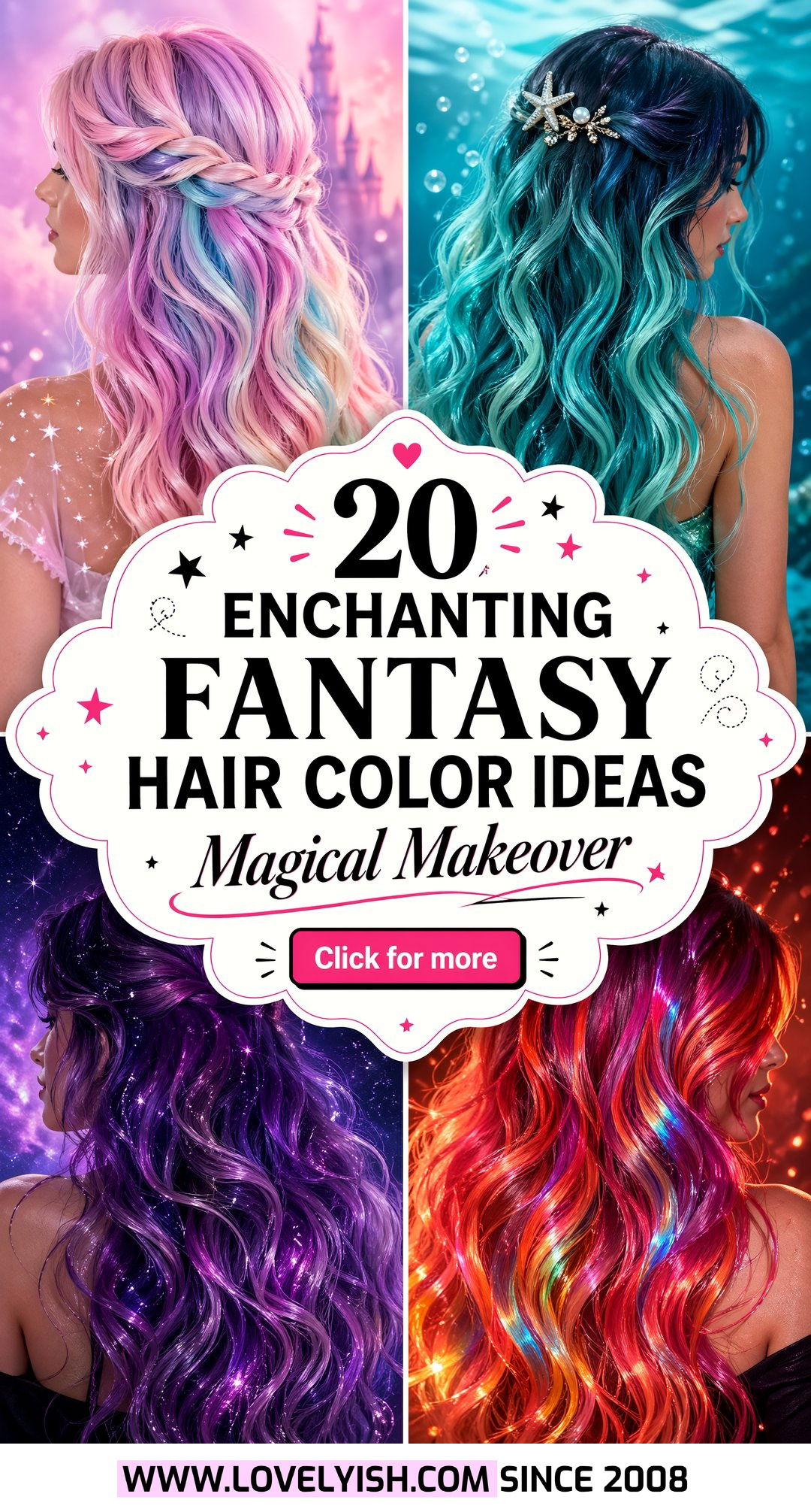 20 Enchanting Fantasy Hair Color Ideas for Your Next Makeover - 20 Enchanting Fantasy Hair Color Ideas for Your Next Makeover