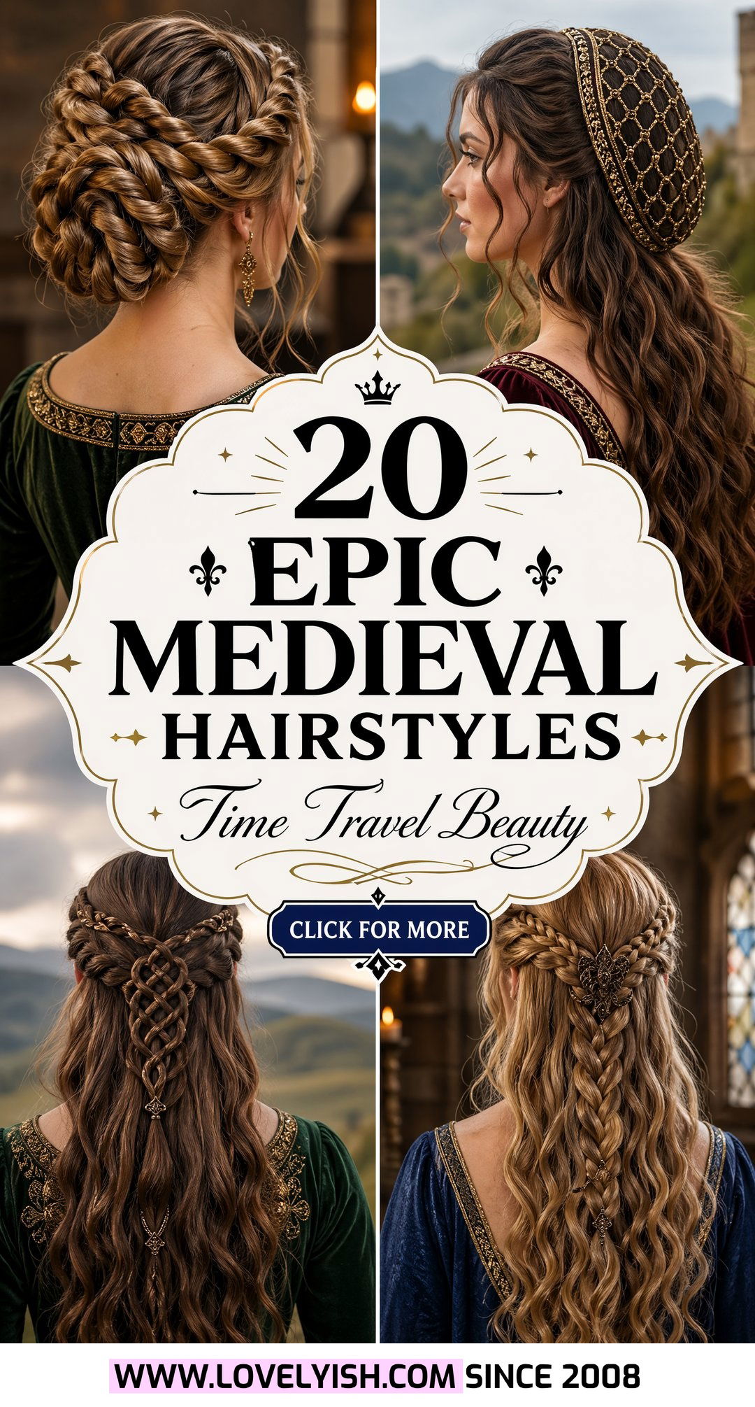 20 Epic Medieval Hairstyles to Transport You Back in Time - 20 Epic Medieval Hairstyles to Transport You Back in Time