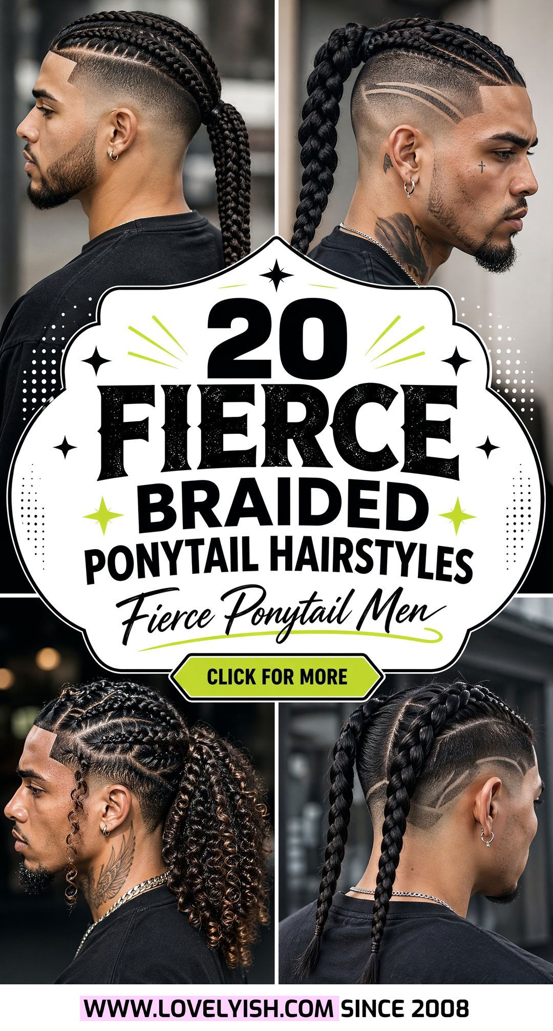 20 Fierce Braided Ponytail For Men Hairstyles to Try Now - 20 Fierce Braided Ponytail For Men Hairstyles to Try Now