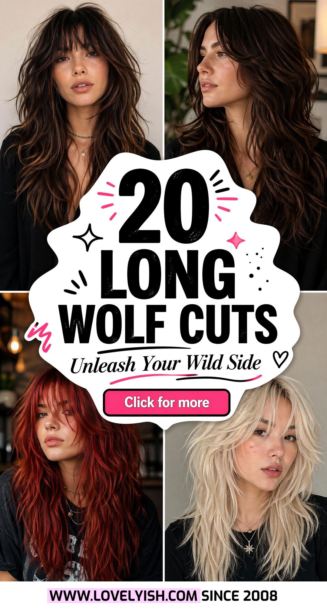 20 Fierce Long Wolf Cut Ideas You Need to Rock This Year - 20 Fierce Long Wolf Cut Ideas You Need to Rock This Year