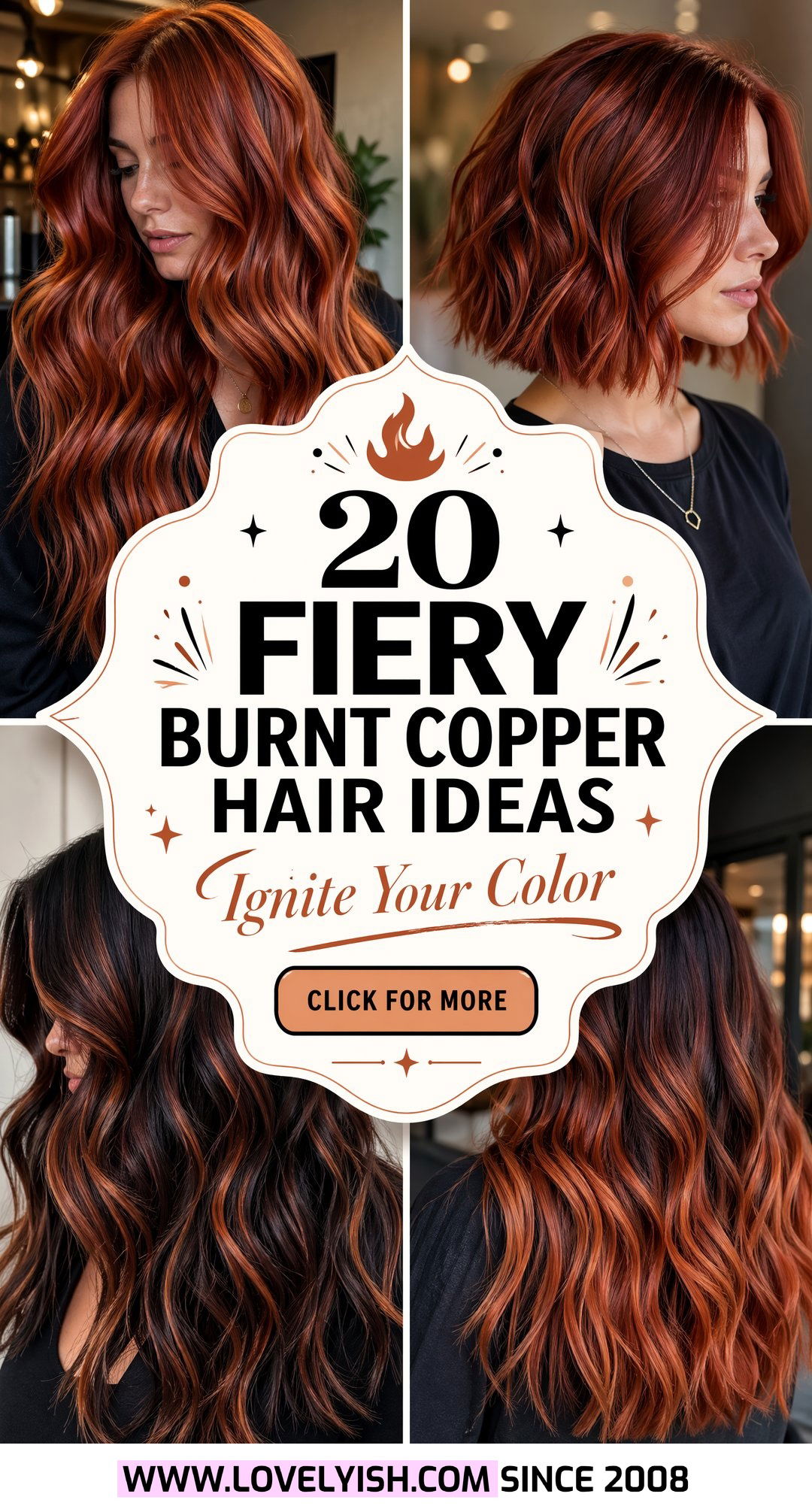 20 Fiery Burnt Copper Hair Color Ideas To Inspire You Now - 20 Fiery Burnt Copper Hair Color Ideas To Inspire You Now