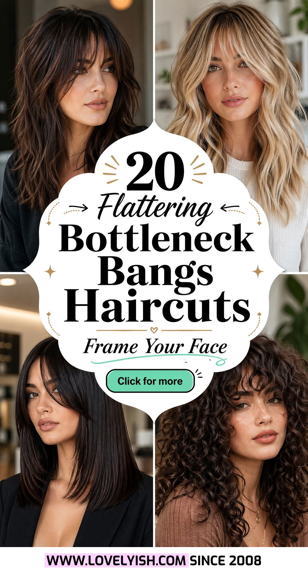 20 Flattering Bottleneck Bangs Haircut Ideas to Try Right Now - 20 Flattering Bottleneck Bangs Haircut Ideas to Try Right Now