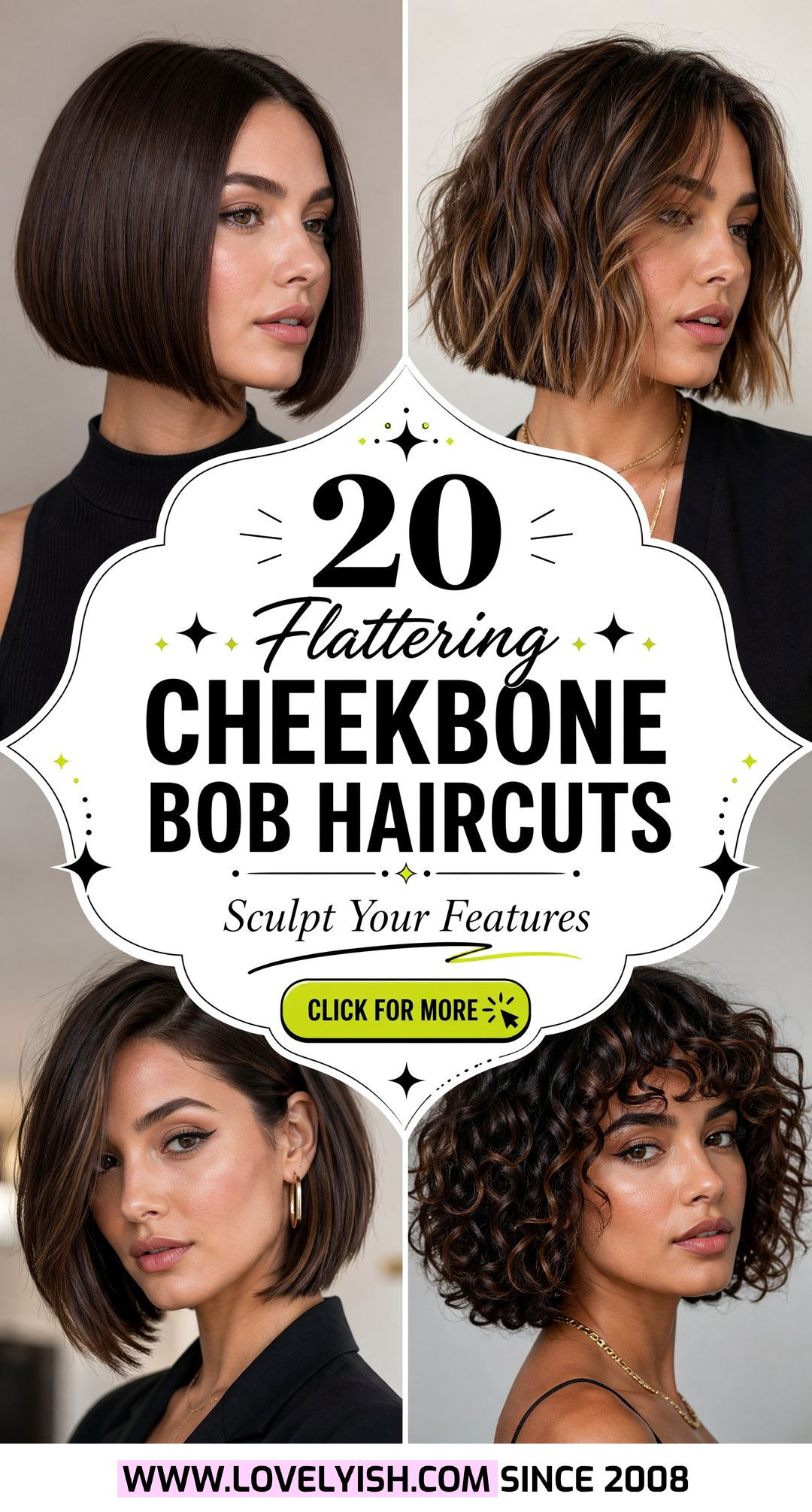 20 Flattering Cheekbone Bob Haircut Ideas for All Faces - 20 Flattering Cheekbone Bob Haircut Ideas for All Faces