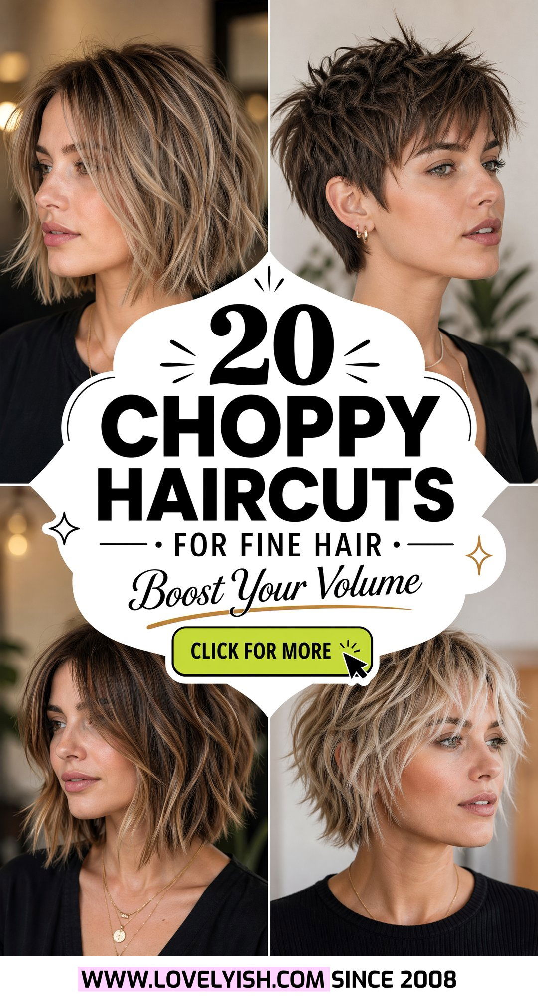 20 Flattering Choppy Haircut for Fine Hair Women to Copy - 20 Flattering Choppy Haircut for Fine Hair Women to Copy