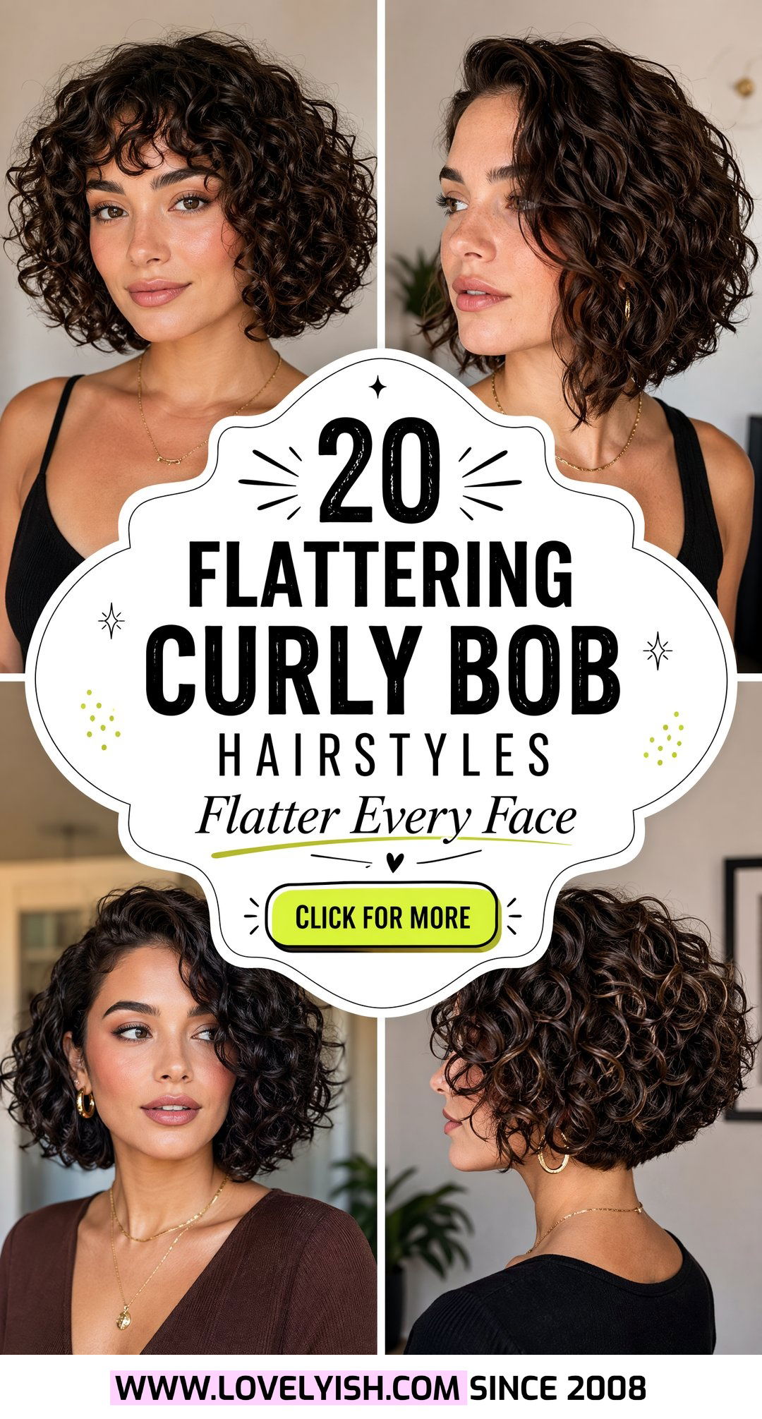 20 Flattering Curly Bob Hairstyles for Every Face Shape - 20 Flattering Curly Bob Hairstyles for Every Face Shape