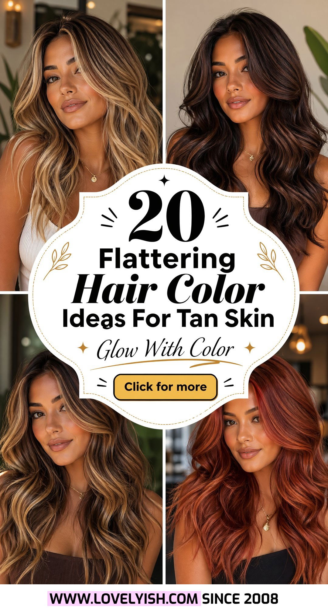 20 Flattering Hair Color Ideas For Tan Skin You Need Now - 20 Flattering Hair Color Ideas For Tan Skin You Need Now
