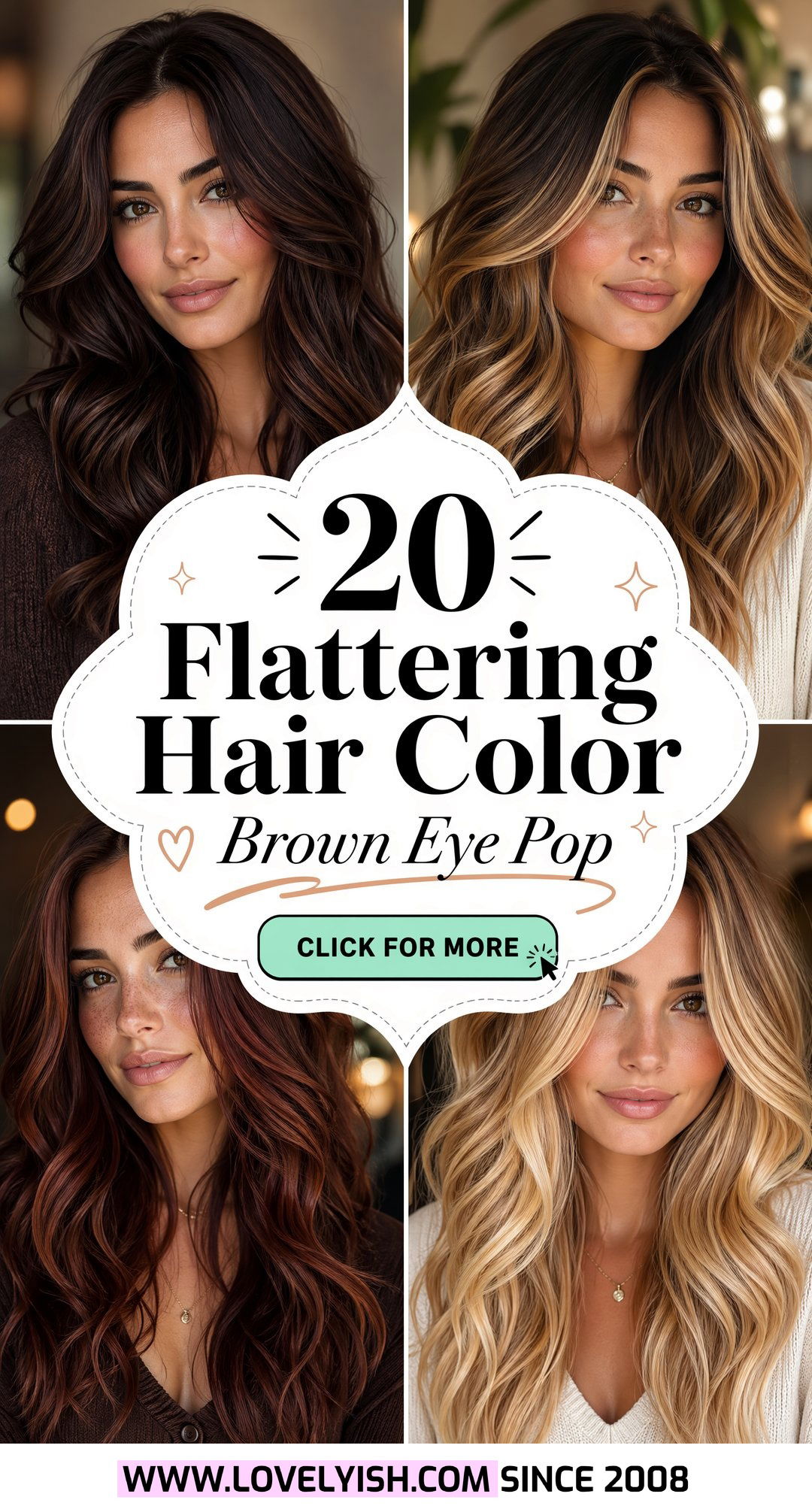 20 Flattering Hair Color for Women Over 50 with Brown Eyes - 20 Flattering Hair Color for Women Over 50 with Brown Eyes