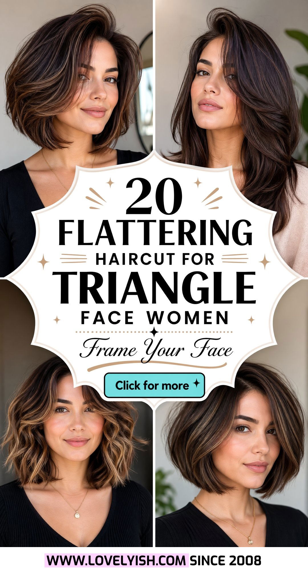 20 Flattering Haircut for Triangle Face Women to Try Now - 20 Flattering Haircut for Triangle Face Women to Try Now