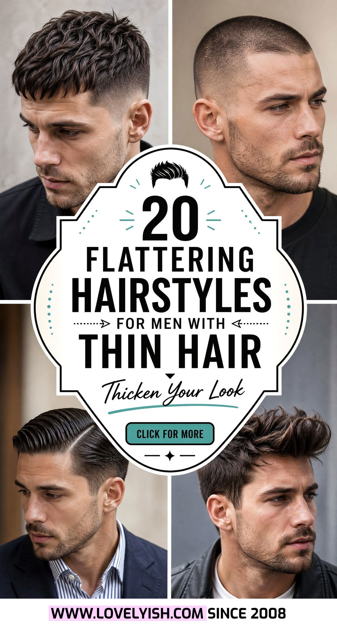 20 Flattering Hairstyles for Men With Thin Hair to Rock Now - 20 Flattering Hairstyles for Men With Thin Hair to Rock Now