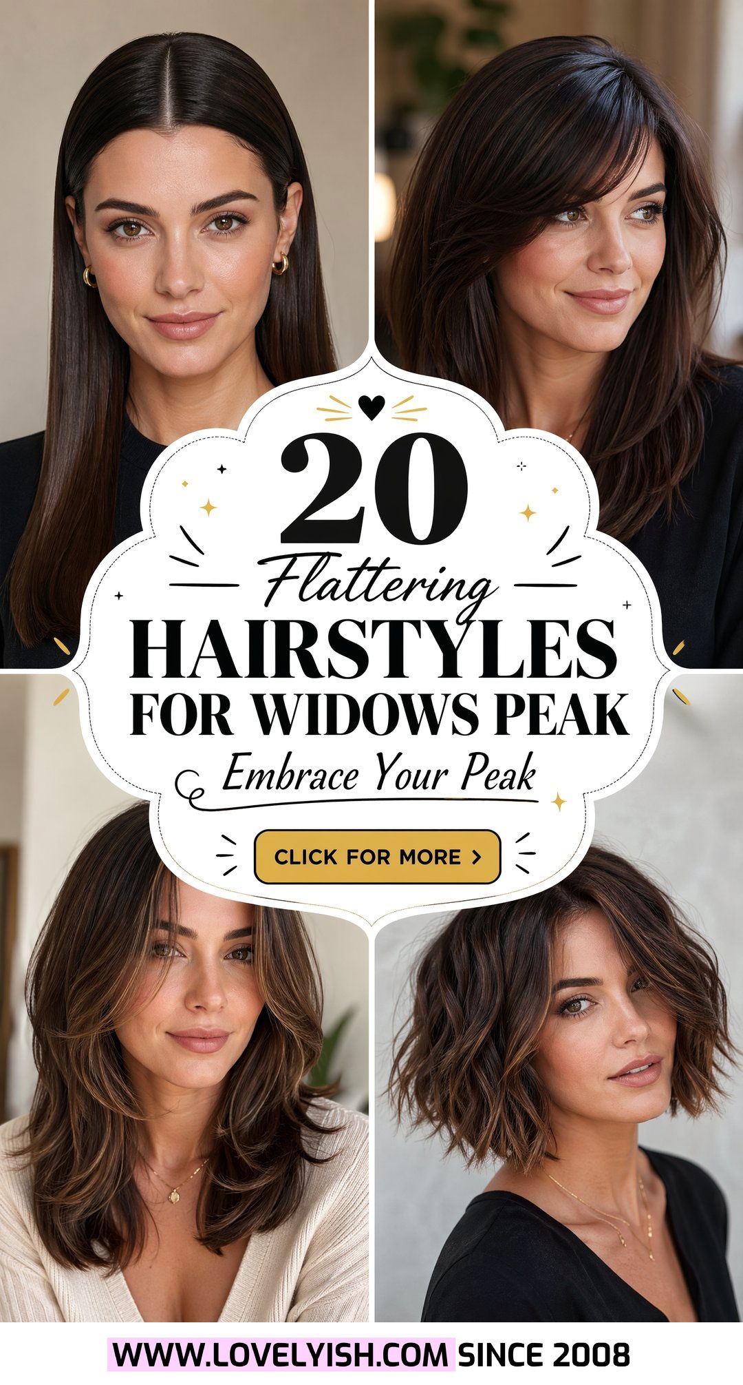 20 Flattering Hairstyles for Widows Peak Women to Embrace - 20 Flattering Hairstyles for Widows Peak Women to Embrace