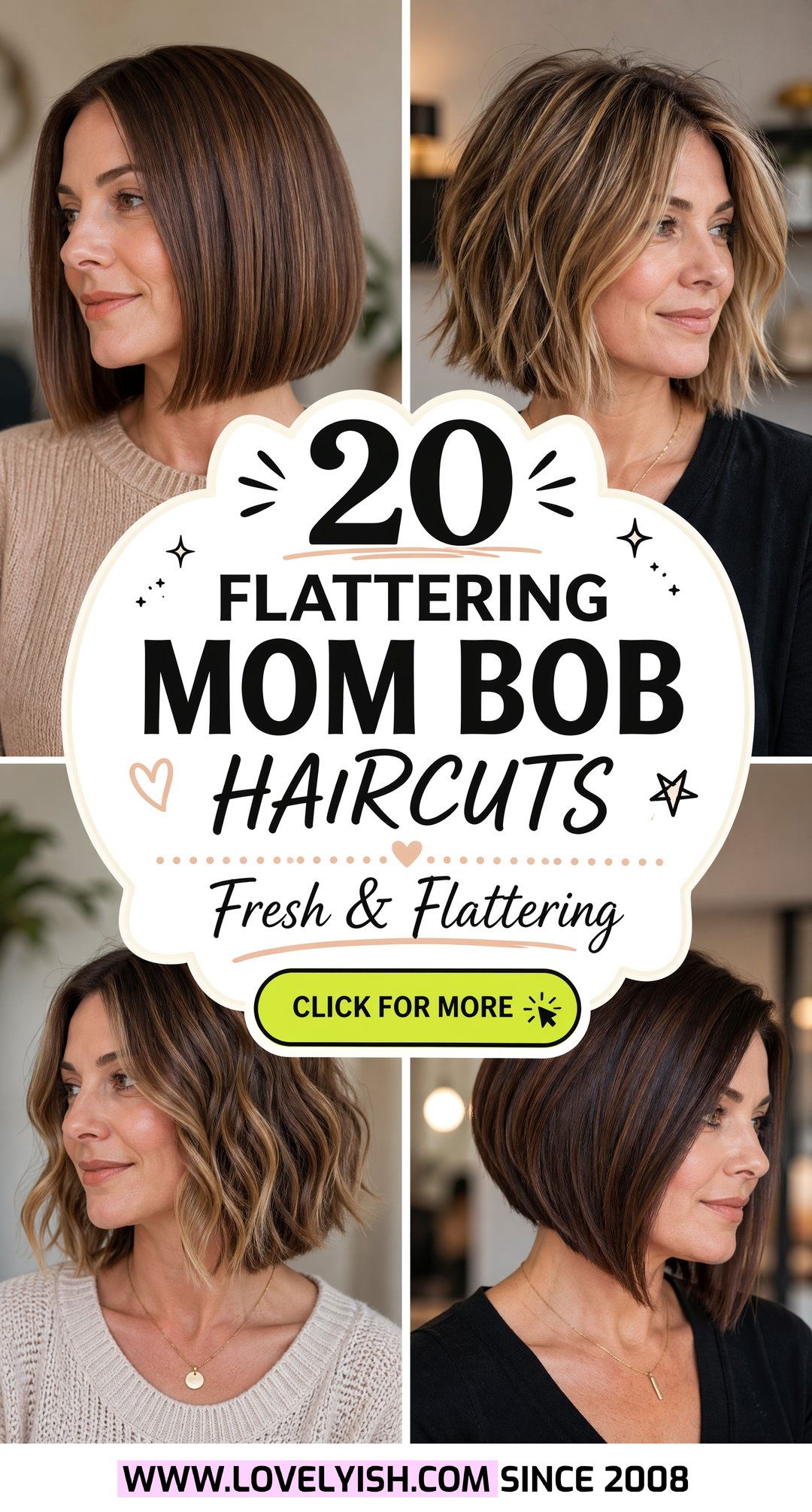20 Flattering Mom Bob Haircut Ideas for a Fresh New Look - 20 Flattering Mom Bob Haircut Ideas for a Fresh New Look