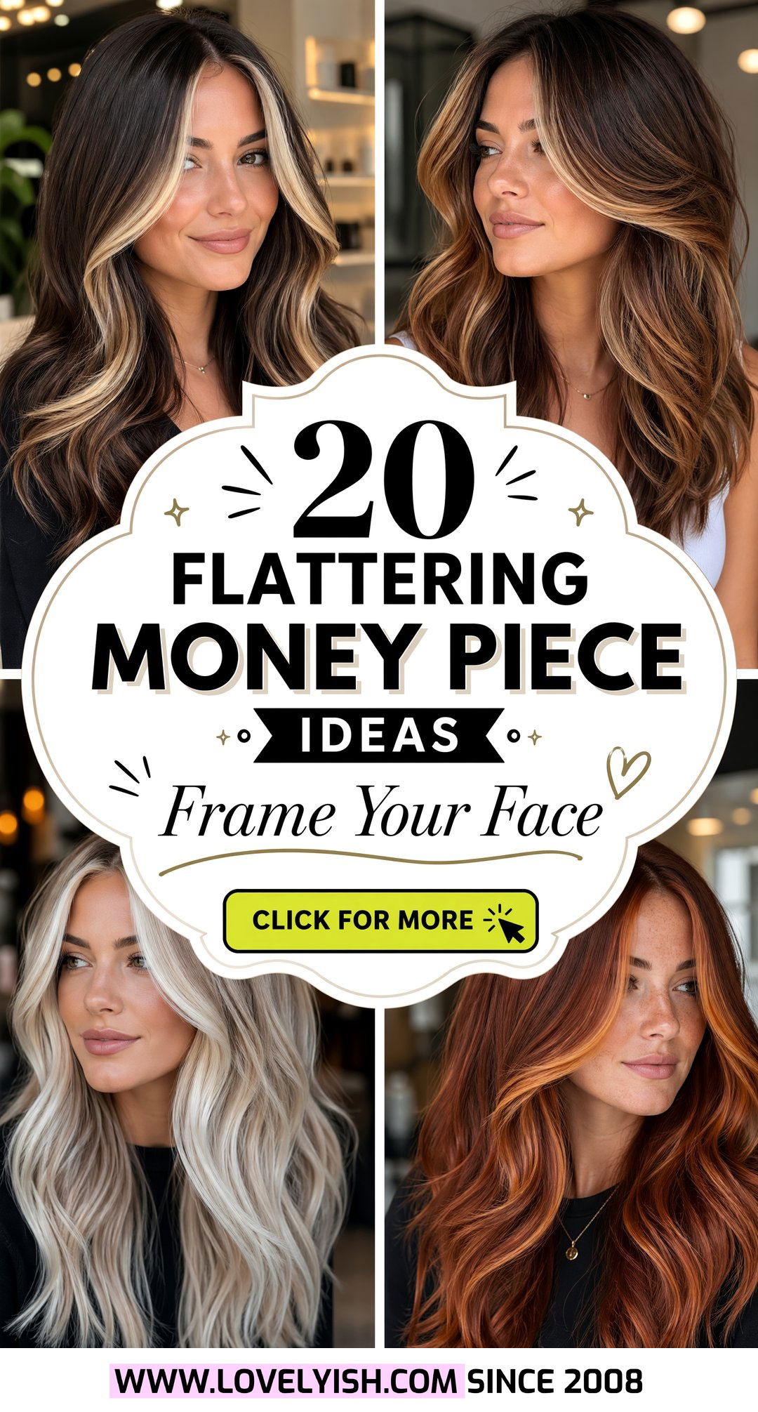 20 Flattering Money Piece Ideas For First Time Hair Color - 20 Flattering Money Piece Ideas For First Time Hair Color