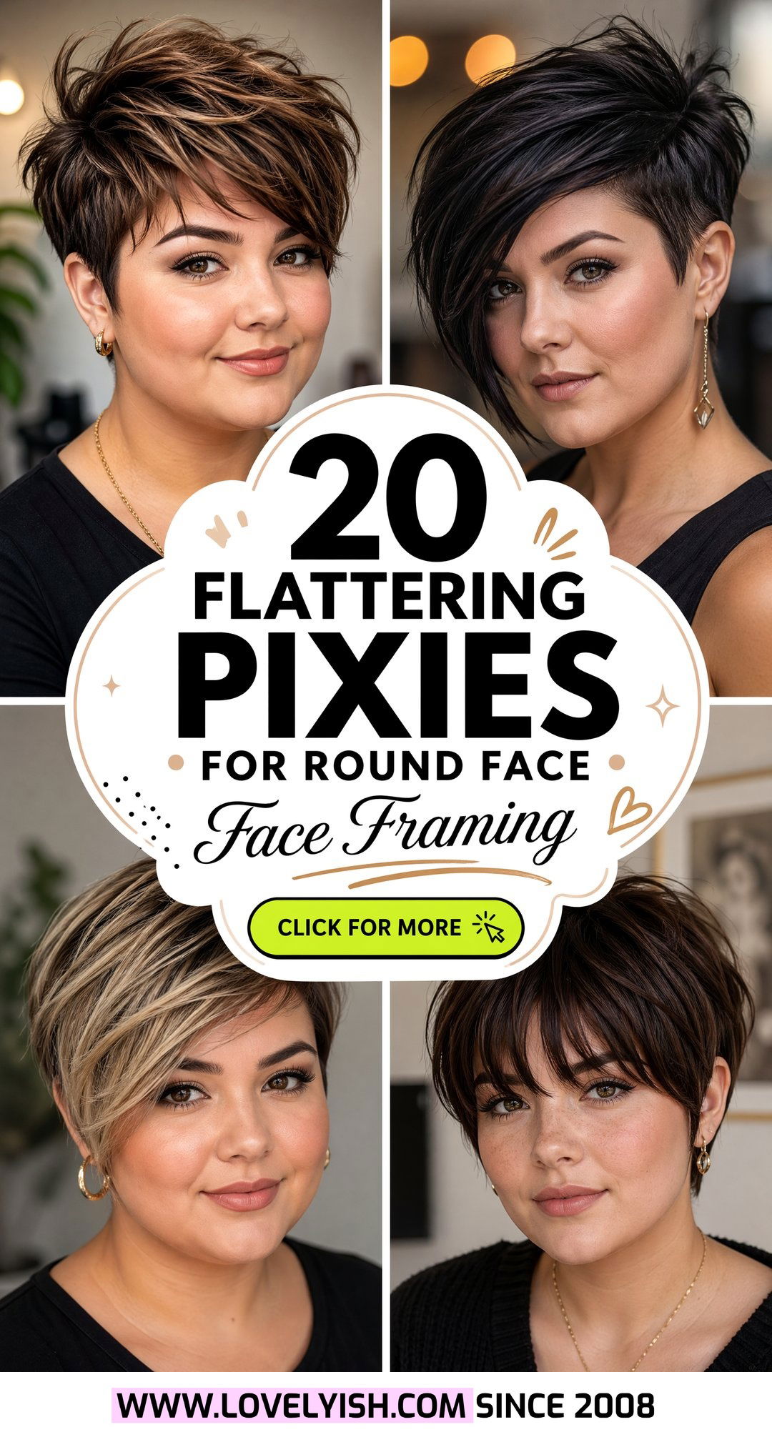 20 Flattering Pixie for Round Face Shapes You Need to Try - 20 Flattering Pixie for Round Face Shapes You Need to Try