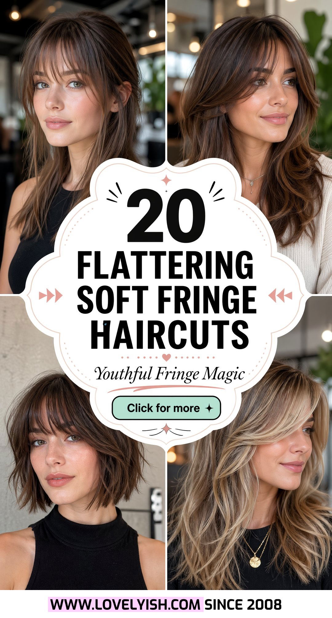 20 Flattering Soft Fringe Haircut Ideas For Mature Women - 20 Flattering Soft Fringe Haircut Ideas For Mature Women