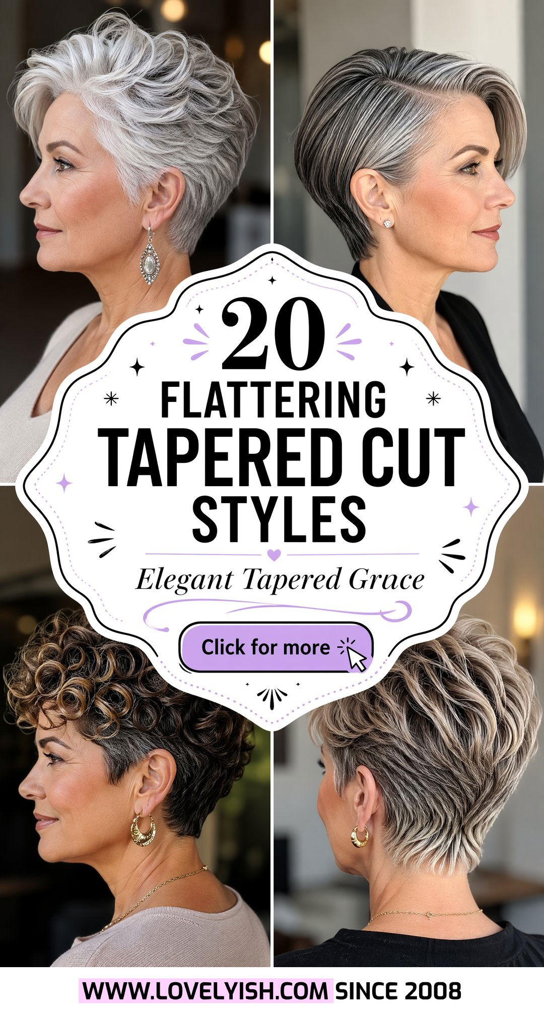 20 Flattering Tapered Cut Styles For Black Women Over 50 - 20 Flattering Tapered Cut Styles For Black Women Over 50