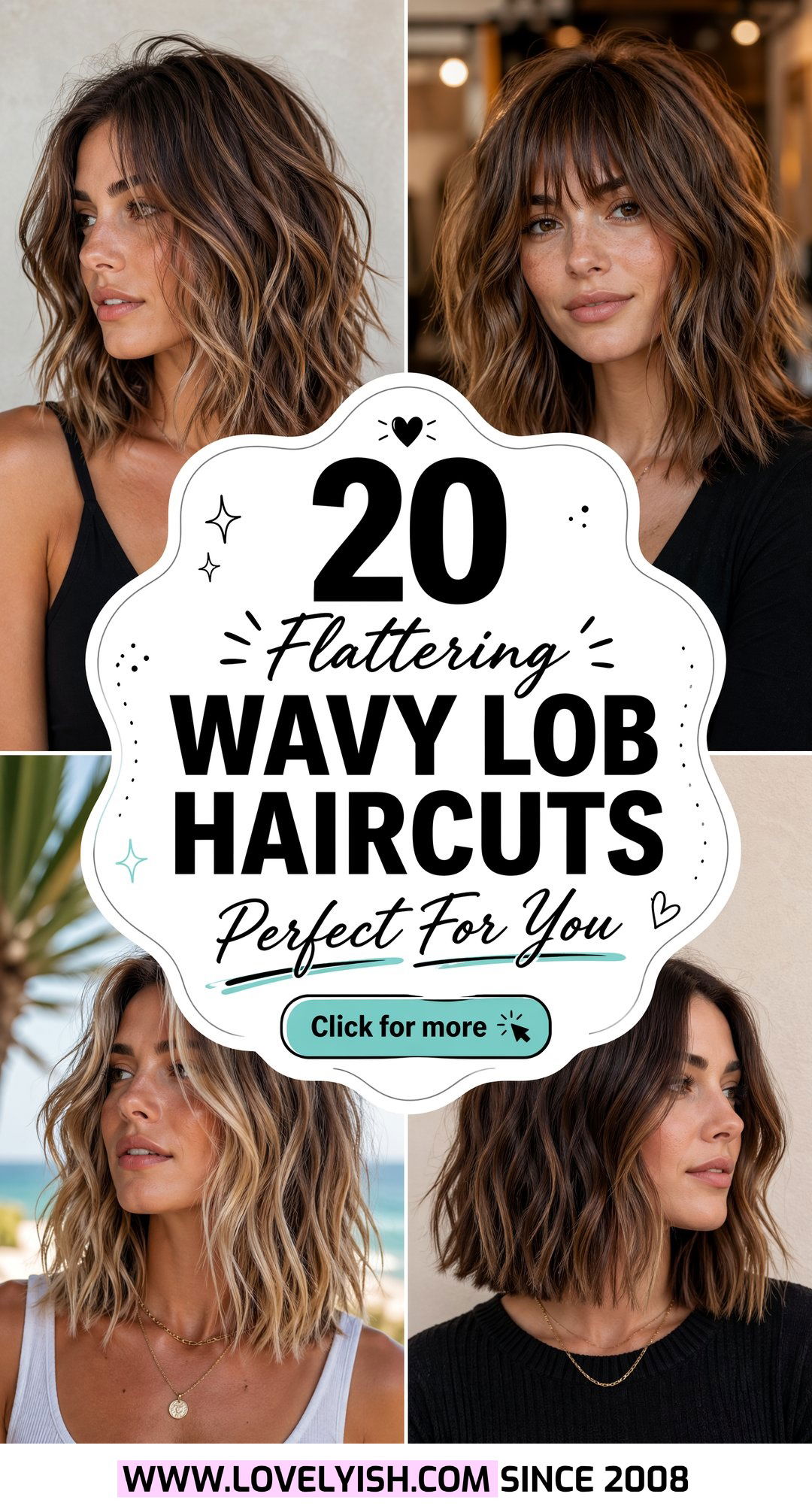 20 Flattering Wavy Lob Haircut Ideas For Every Face Shape - 20 Flattering Wavy Lob Haircut Ideas For Every Face Shape