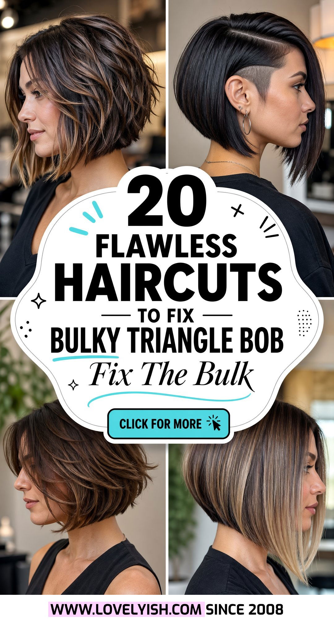 20 Flawless Haircut to Fix Bulky Triangle Bob Solutions! - 20 Flawless Haircut to Fix Bulky Triangle Bob Solutions!