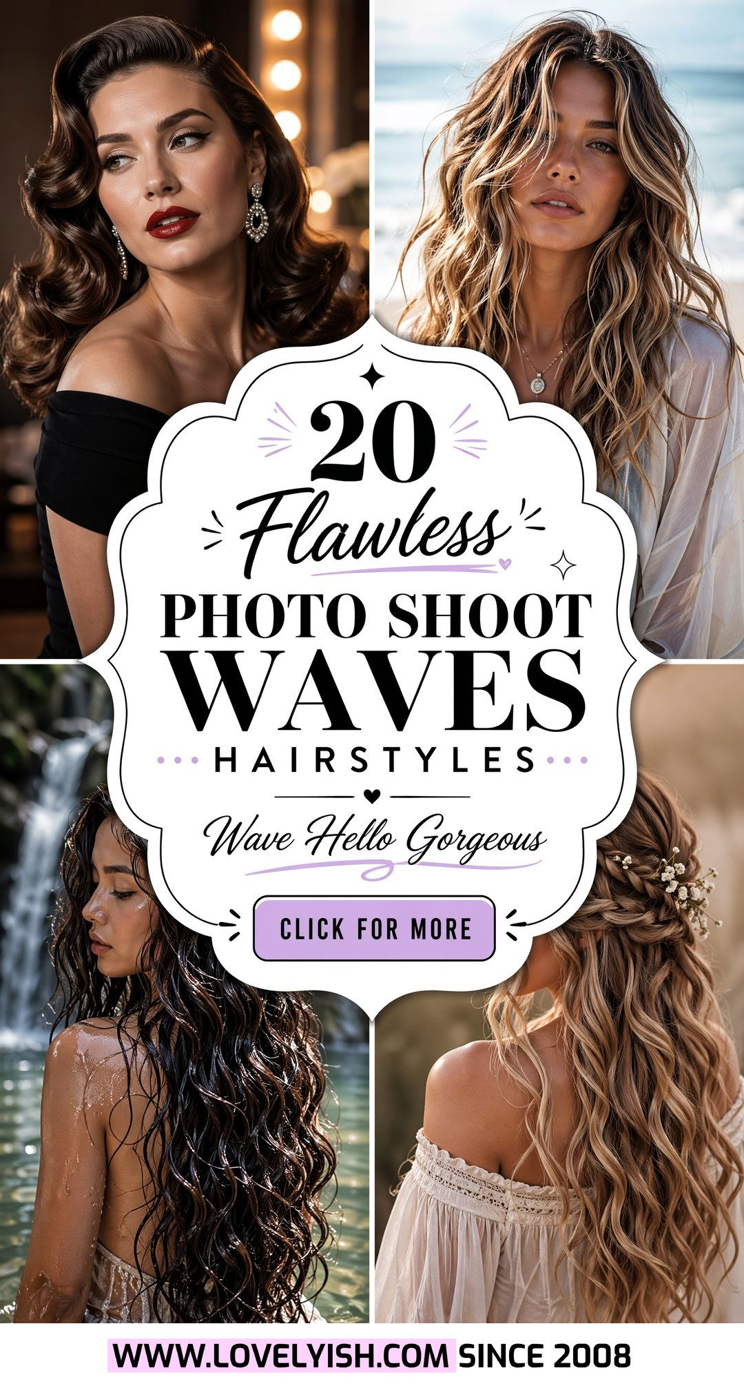 20 Flawless Photo Shoot Waves Hairstyle Ideas For Women - 20 Flawless Photo Shoot Waves Hairstyle Ideas For Women