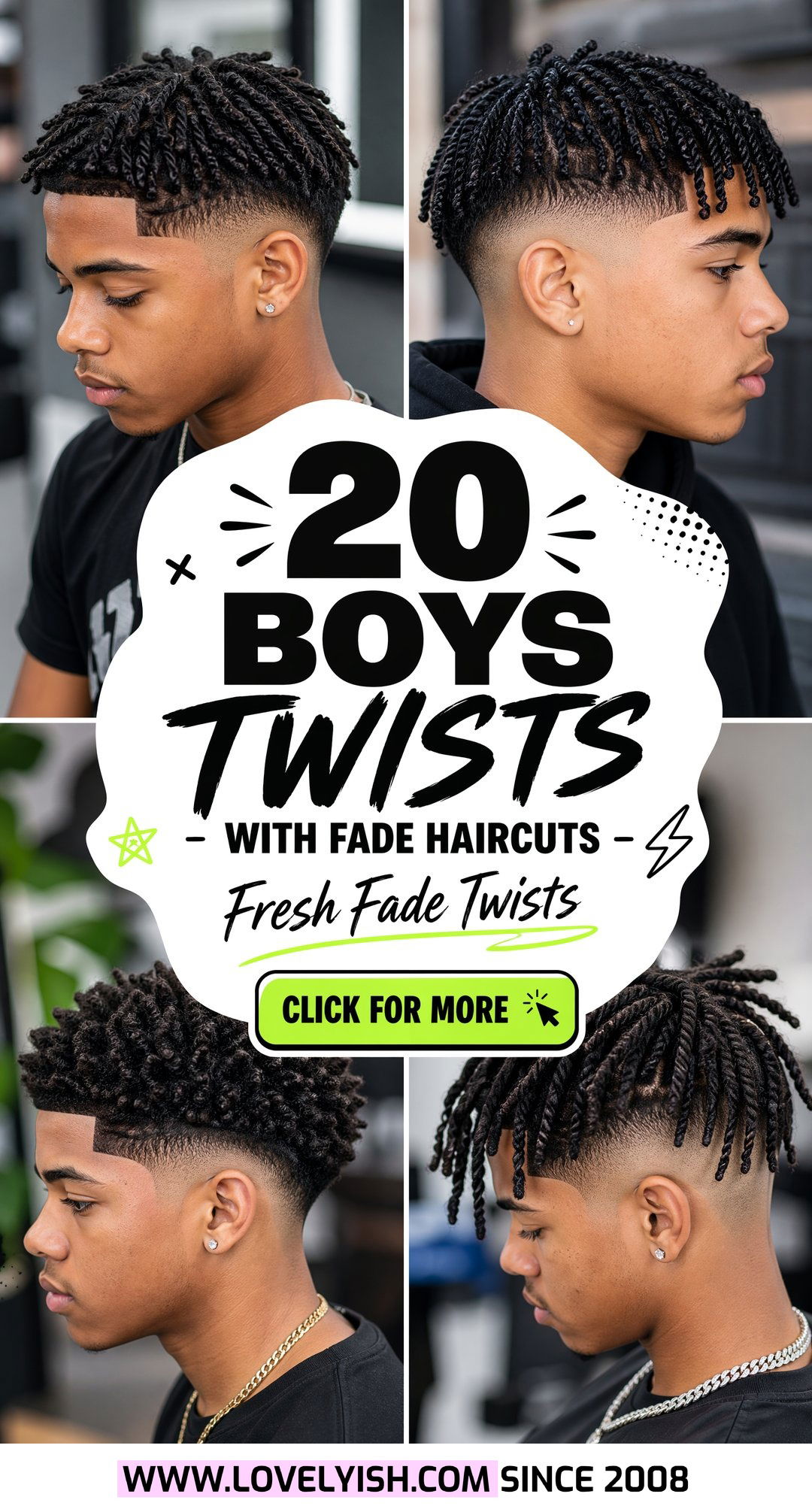 20 Fresh Boys Twists With Fade Haircuts You Need to Try Now - 20 Fresh Boys Twists With Fade Haircuts You Need to Try Now