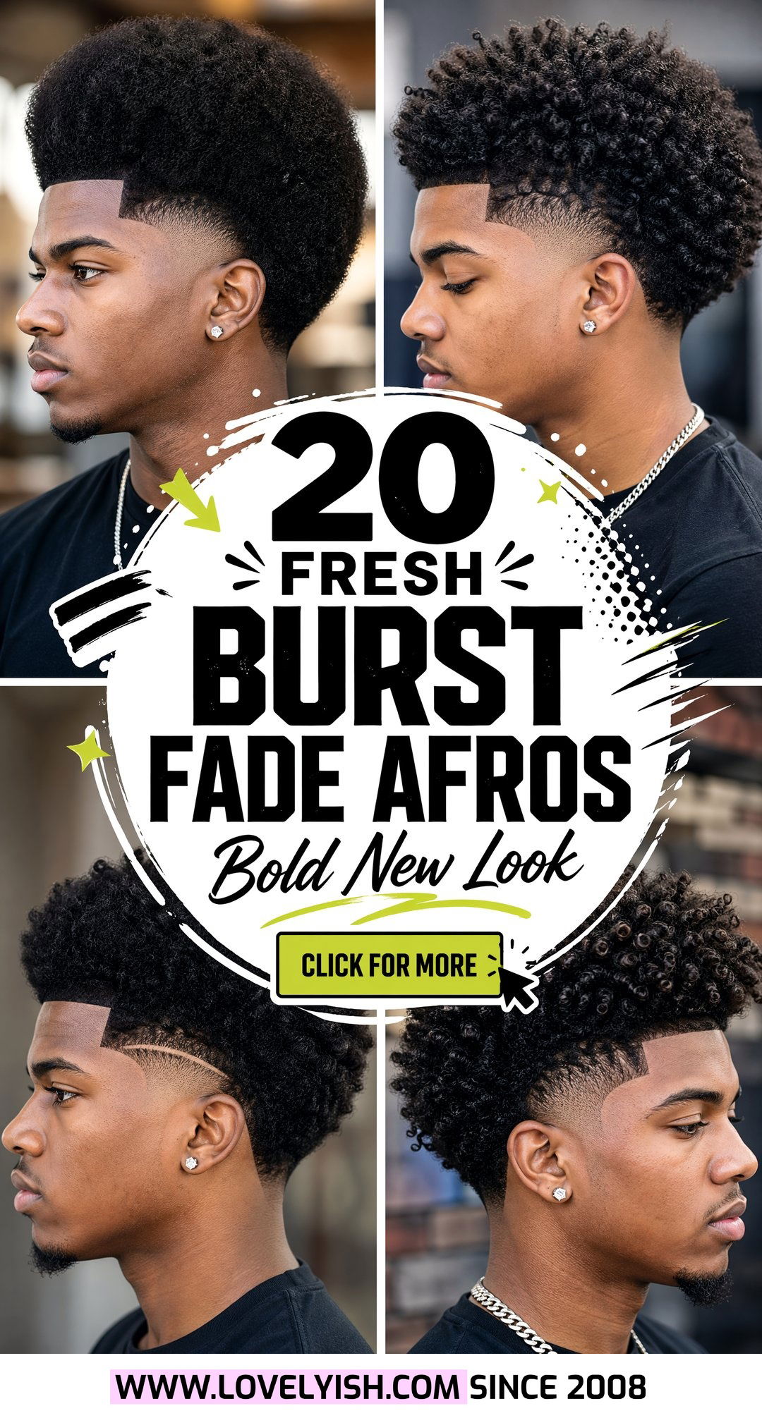 20 Fresh Burst Fade Afro Haircut Ideas For A Bold New Look - 20 Fresh Burst Fade Afro Haircut Ideas For A Bold New Look
