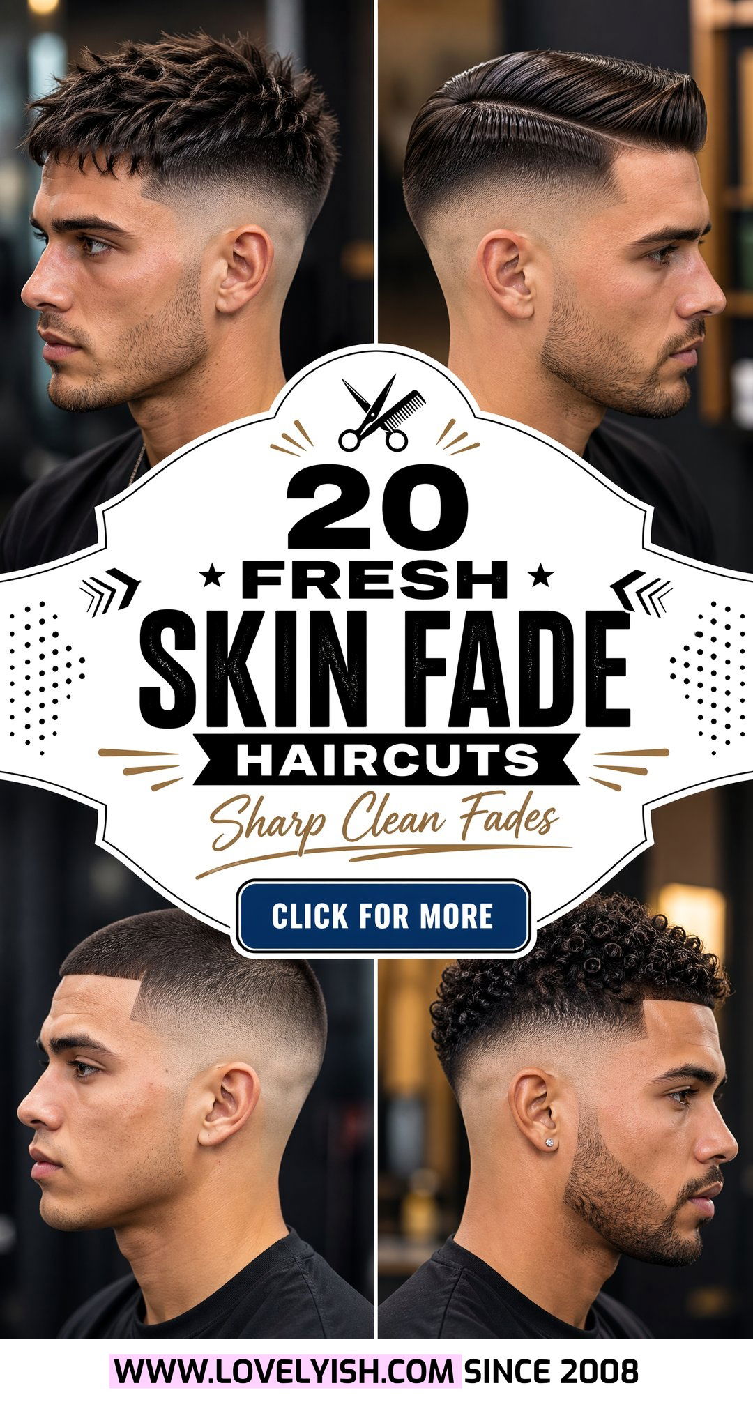 20 Fresh Skin Fade Haircut Ideas for a Sharp Clean Look - 20 Fresh Skin Fade Haircut Ideas for a Sharp, Clean Look