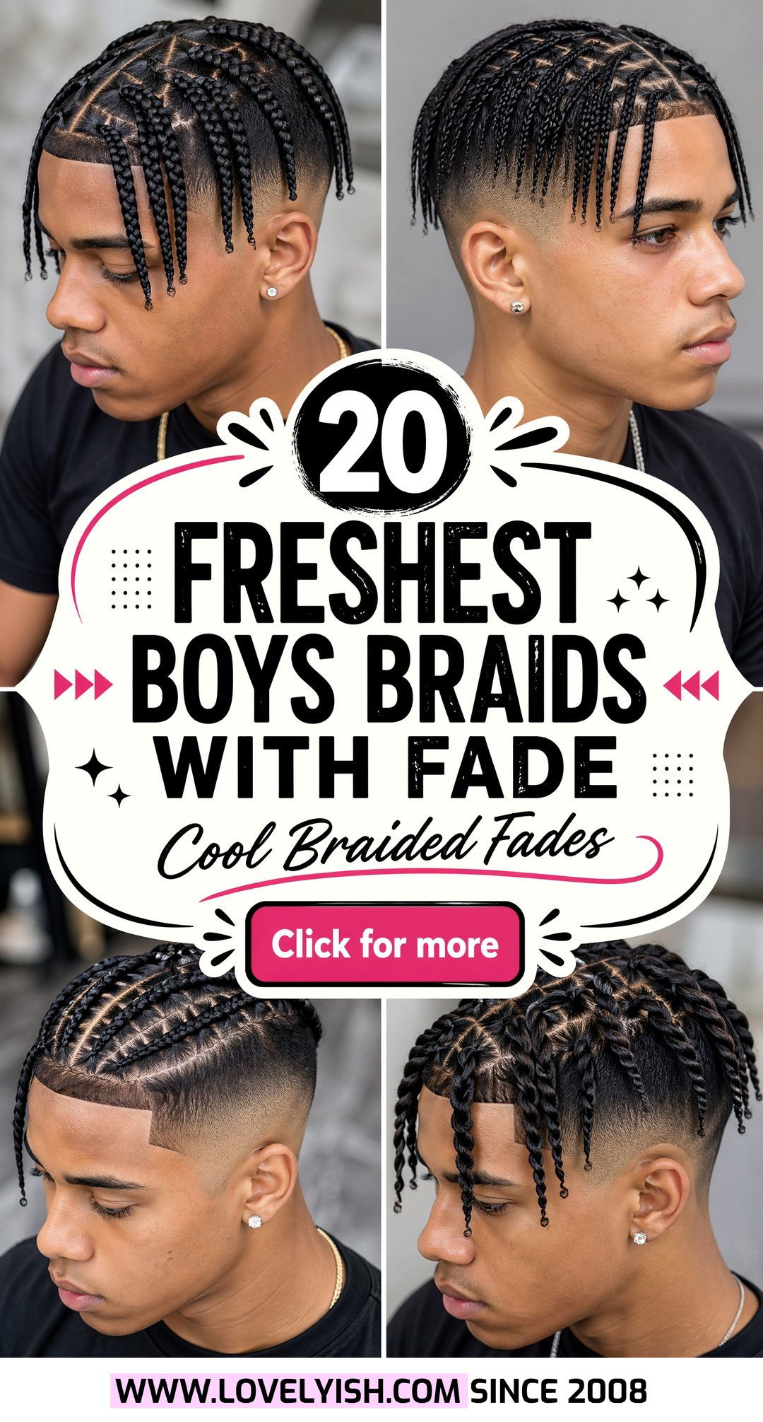 20 Freshest Boys Braids With Fade Hairstyles For Cool Kids - 20 Freshest Boys Braids With Fade Hairstyles For Cool Kids