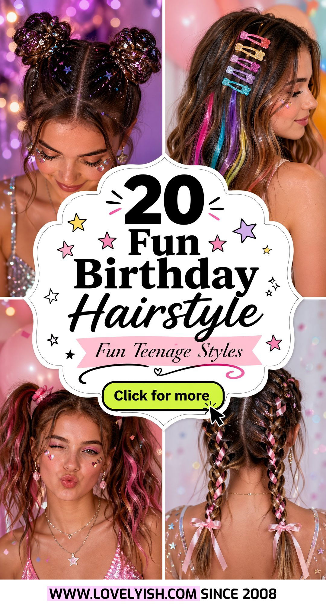 20 Fun Birthday Hairstyle for Teenage Girls to Try Now - 20 Fun Birthday Hairstyle for Teenage Girls to Try Now