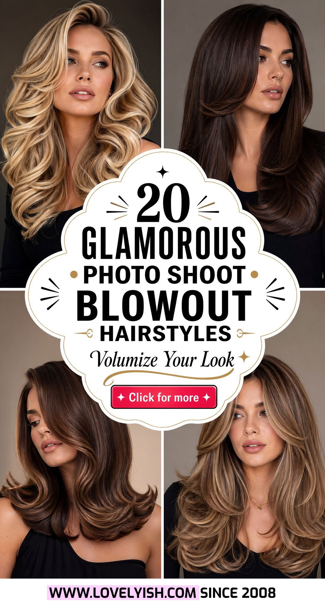 20 Glamorous Photo Shoot Blowout Hairstyle Ideas to Try Now - 20 Glamorous Photo Shoot Blowout Hairstyle Ideas to Try Now