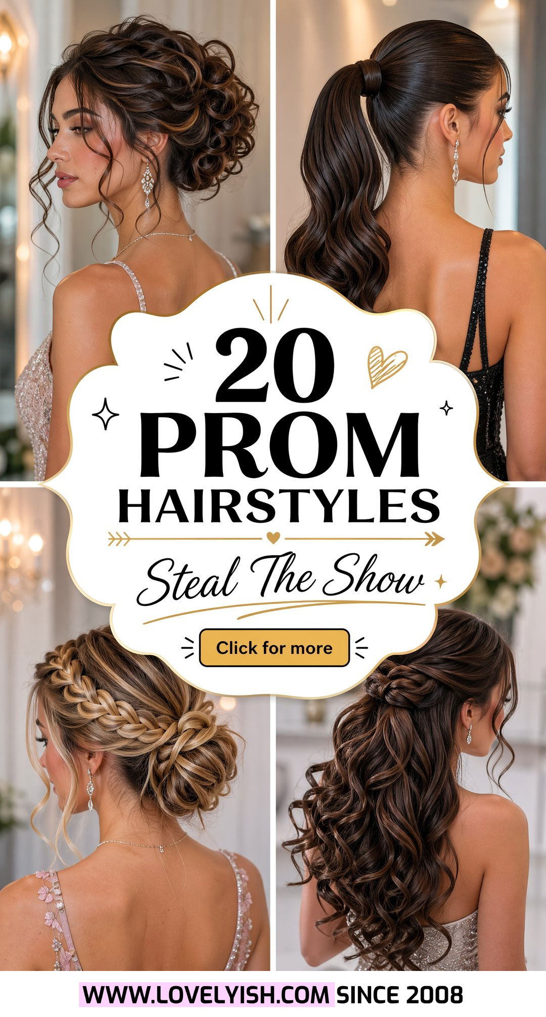 20 Gorgeous Black Women Prom Hairstyle Ideas to Steal Show - 20 Gorgeous Black Women Prom Hairstyle Ideas to Steal Show