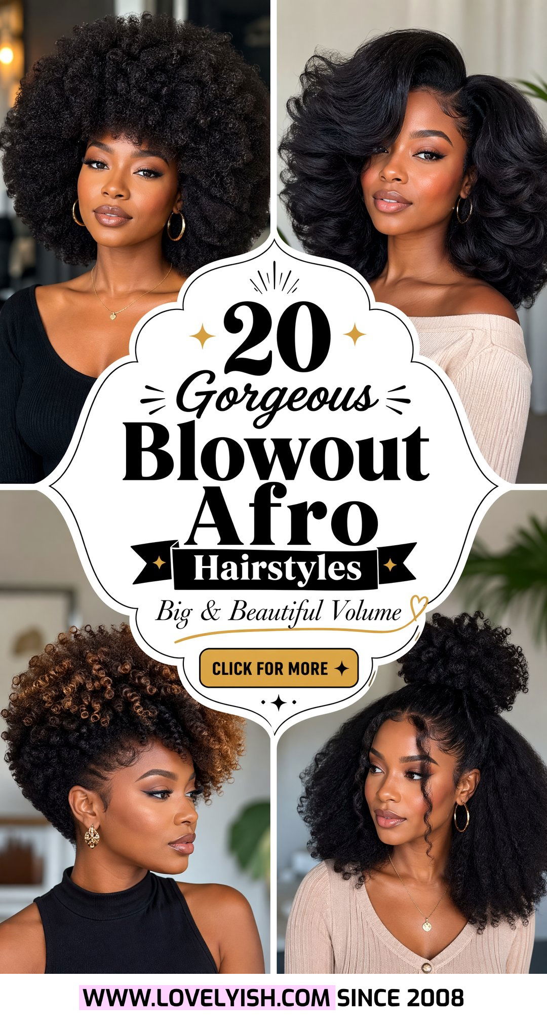20 Gorgeous Blowout Afro Hairstyle For Natural Hair Ideas - 20 Gorgeous Blowout Afro Hairstyle For Natural Hair Ideas