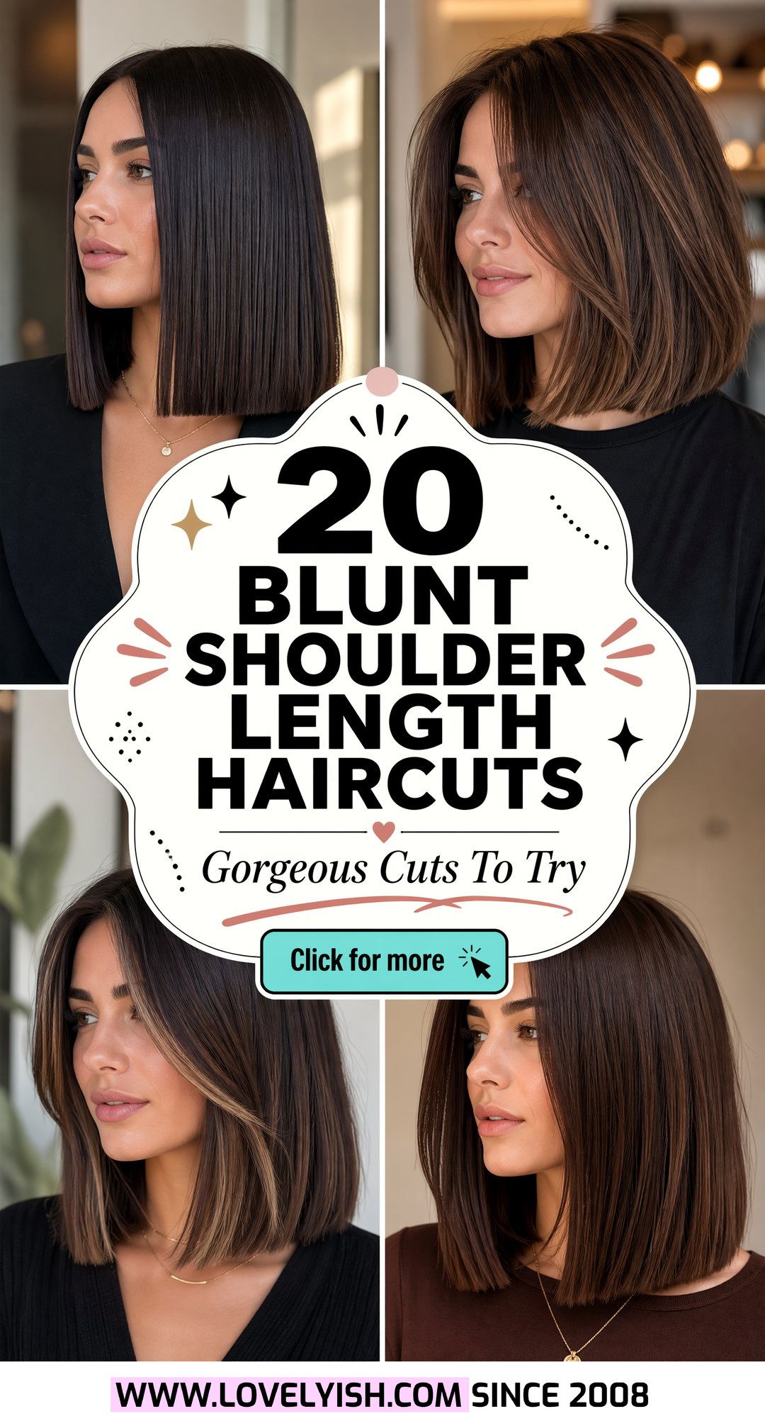 20 Gorgeous Blunt Shoulder Length Haircut Ideas to Try - 20 Gorgeous Blunt Shoulder Length Haircut Ideas to Try
