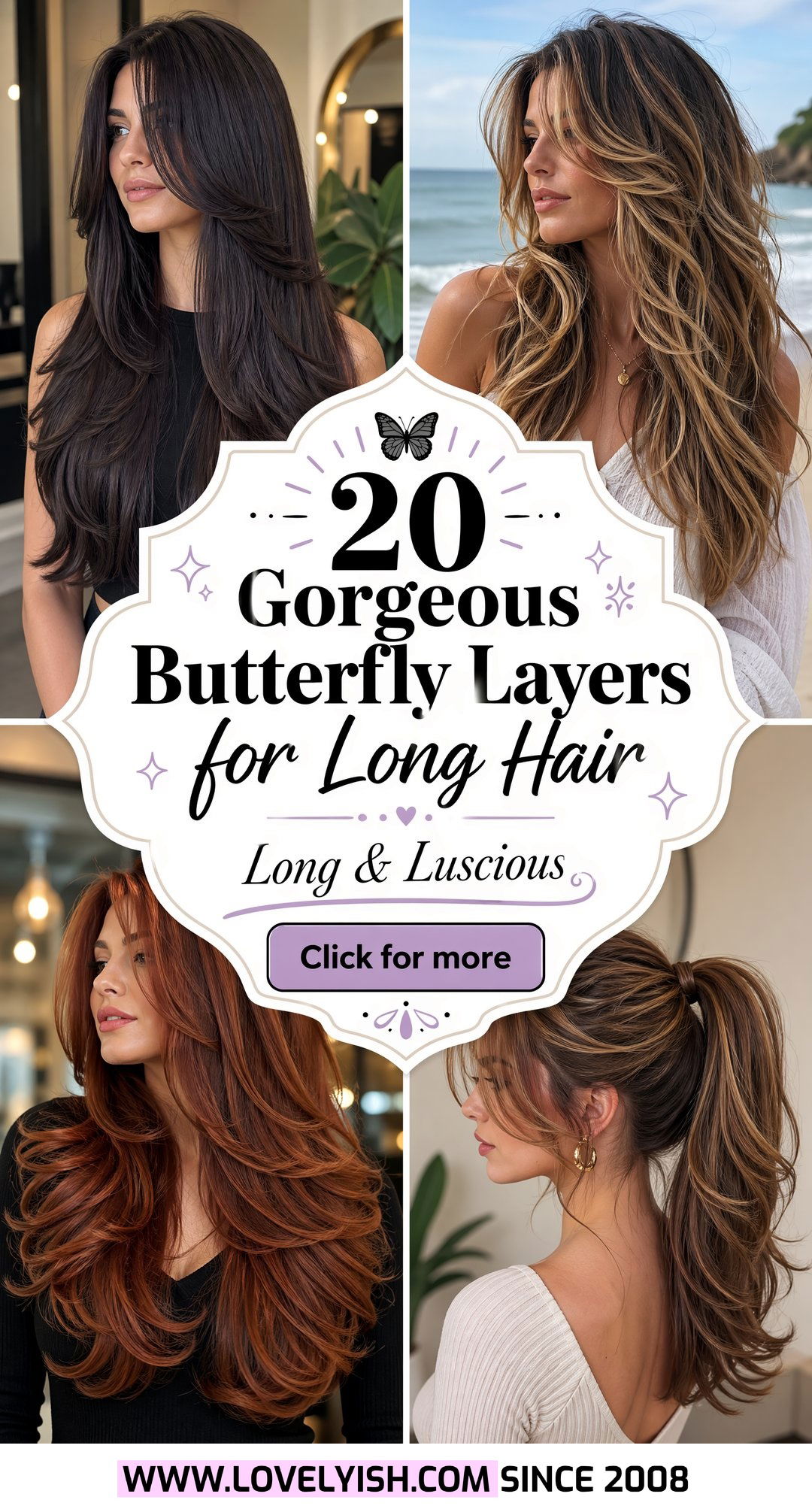 20 Gorgeous Butterfly Layers for Long Hair You Will Love - 20 Gorgeous Butterfly Layers for Long Hair You Will Love