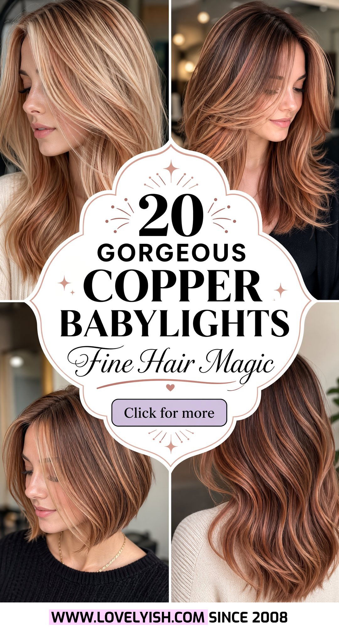 20 Gorgeous Copper Babylights for Fine Hair Women to Try - 20 Gorgeous Copper Babylights for Fine Hair Women to Try