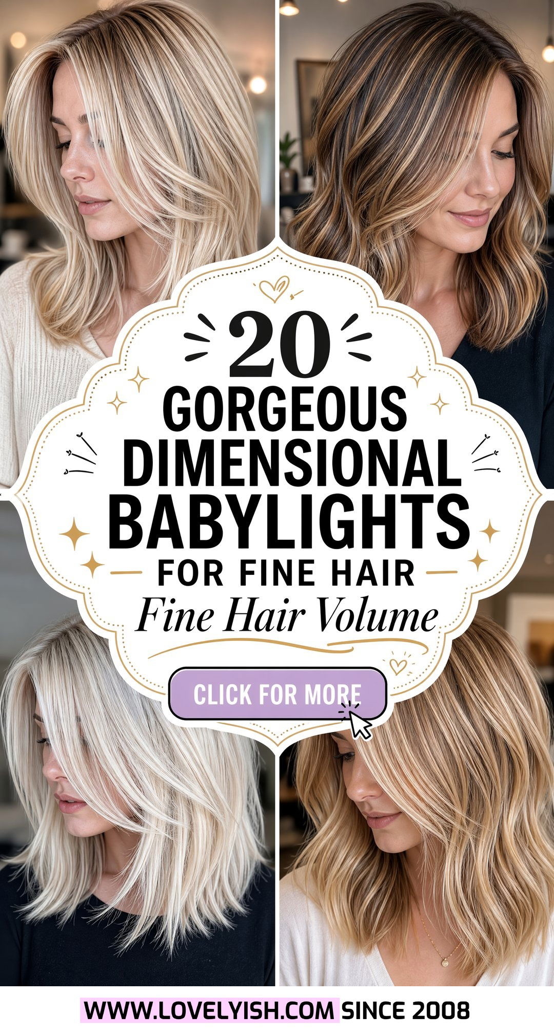 20 Gorgeous Dimensional Babylights for Fine Hair to Try Now - 20 Gorgeous Dimensional Babylights for Fine Hair to Try Now