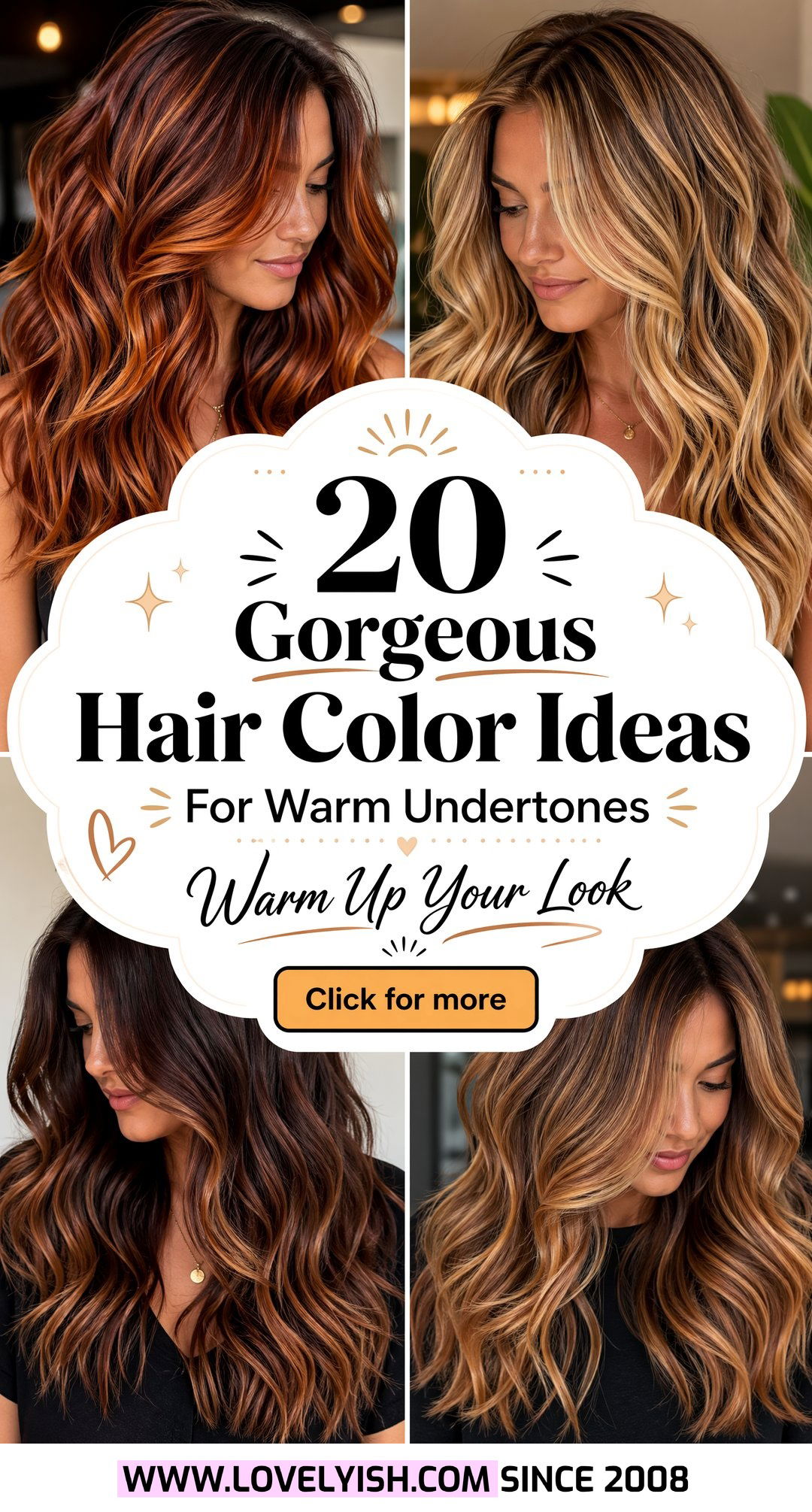 20 Gorgeous Hair Color Ideas For Warm Undertones To Try Now - 20 Gorgeous Hair Color Ideas For Warm Undertones To Try Now