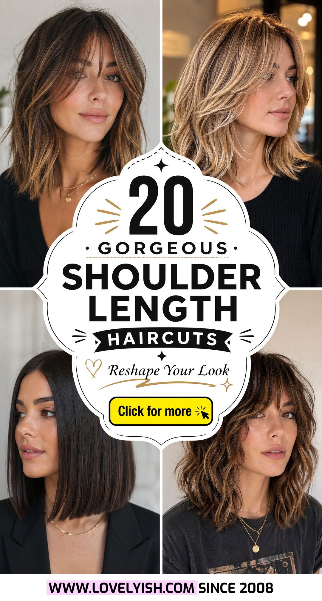 20 Gorgeous Haircut to Reshape Shoulder Length Hair Today - 20 Gorgeous Haircut to Reshape Shoulder Length Hair Today