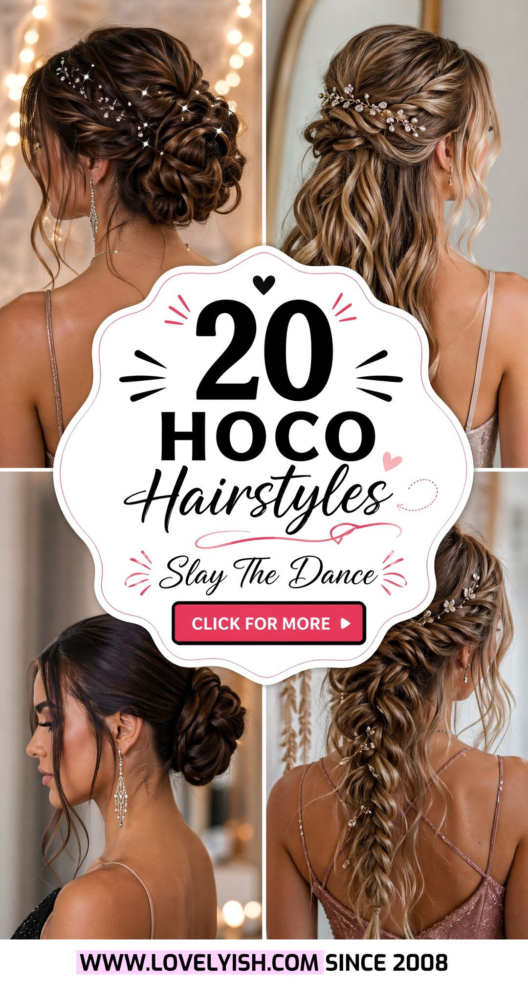 20 Gorgeous Hoco Hairstyles to Slay Your Homecoming Dance - 20 Gorgeous Hoco Hairstyles to Slay Your Homecoming Dance