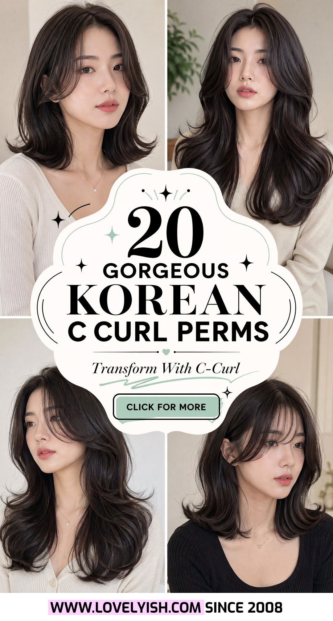 20 Gorgeous Korean C Curl Perm Ideas to Transform Your Look - 20 Gorgeous Korean C Curl Perm Ideas to Transform Your Look