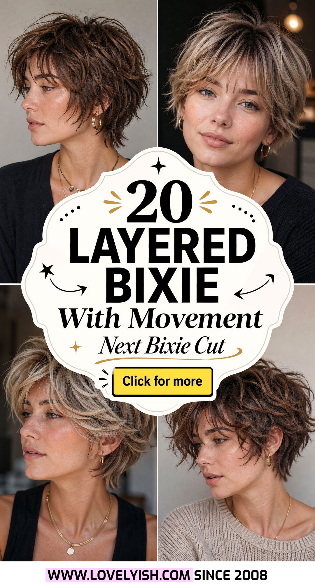 20 Gorgeous Layered Bixie With Movement For Your Next Cut - 20 Gorgeous Layered Bixie With Movement For Your Next Cut