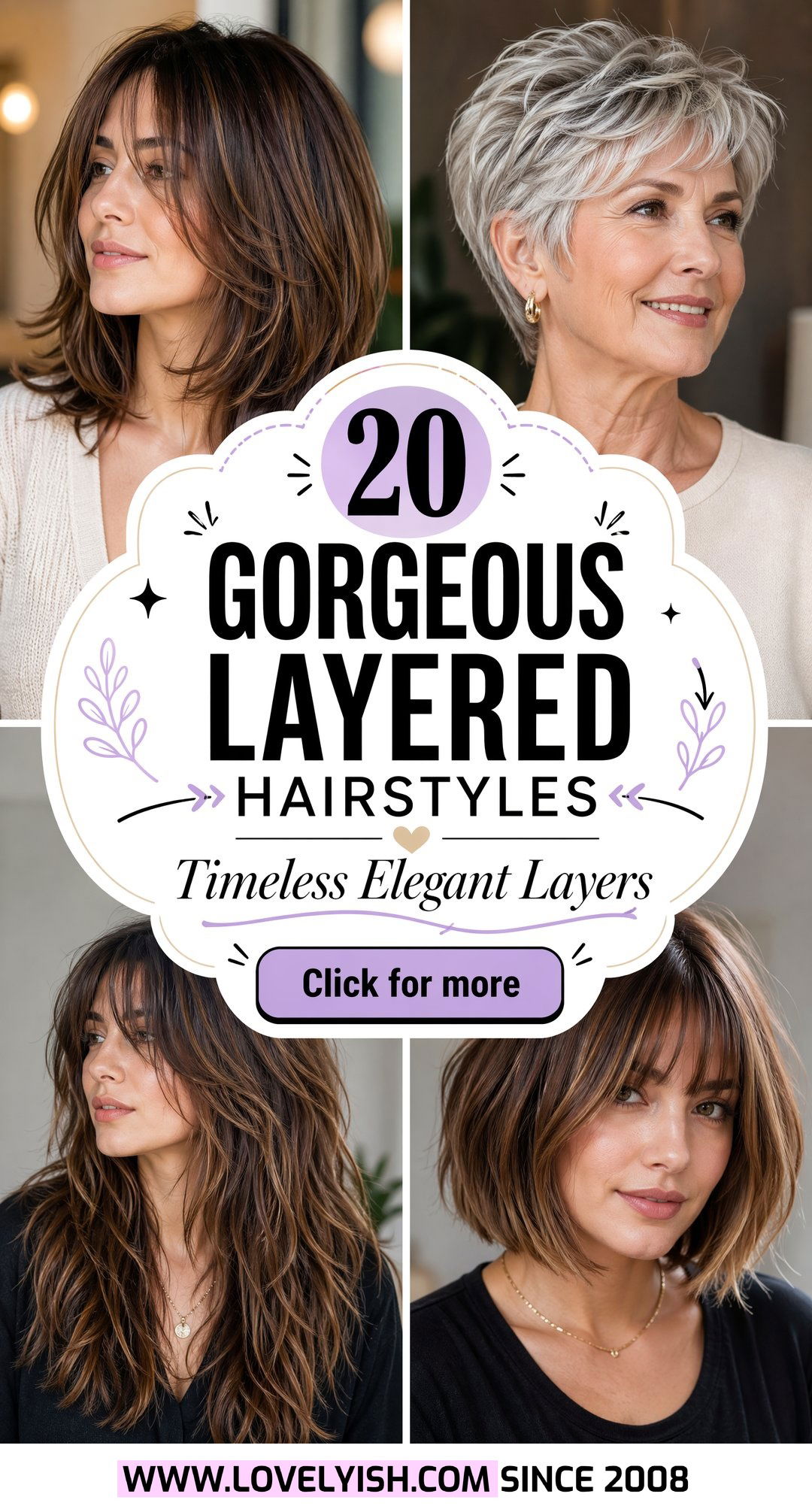 20 Gorgeous Layered Hairstyles for Women Over 50 to Try - 20 Gorgeous Layered Hairstyles for Women Over 50 to Try