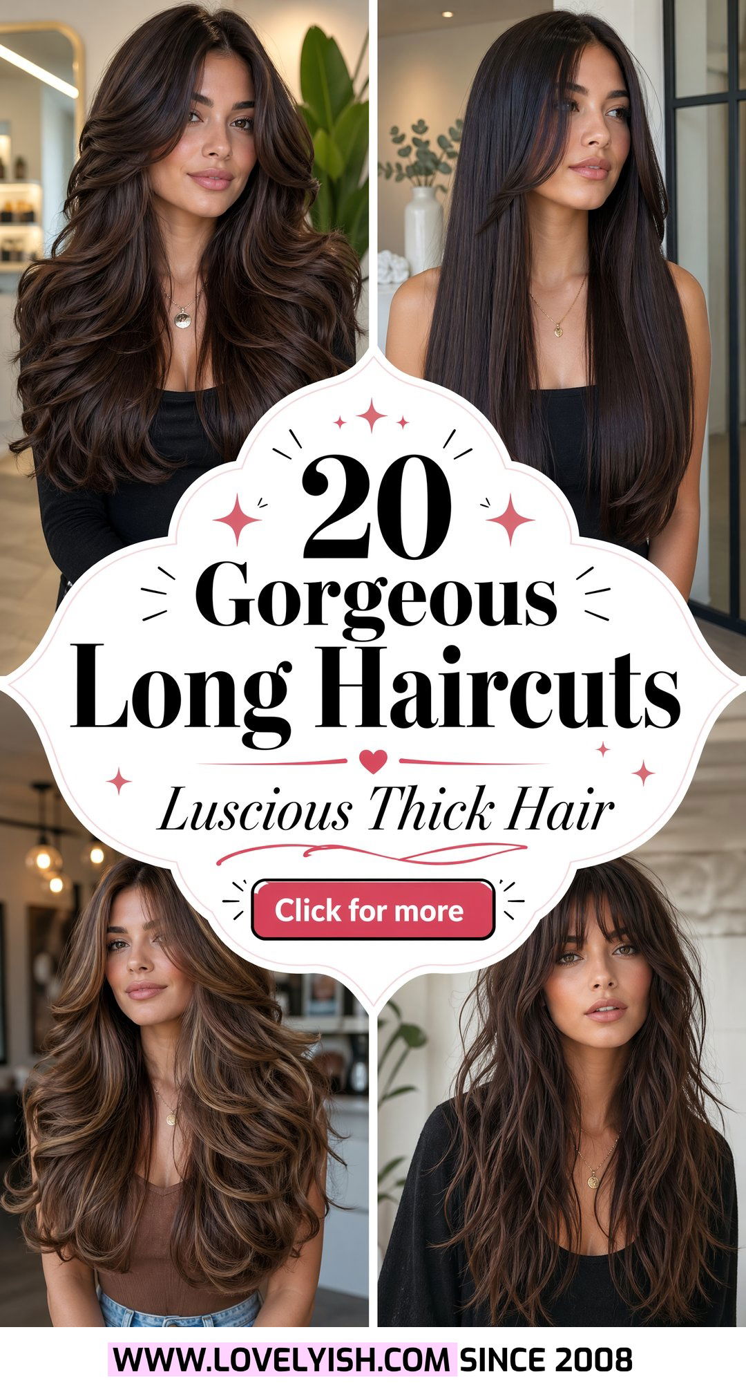 20 Gorgeous Long Haircuts for Thick Hair You Will Adore - 20 Gorgeous Long Haircuts for Thick Hair You Will Adore