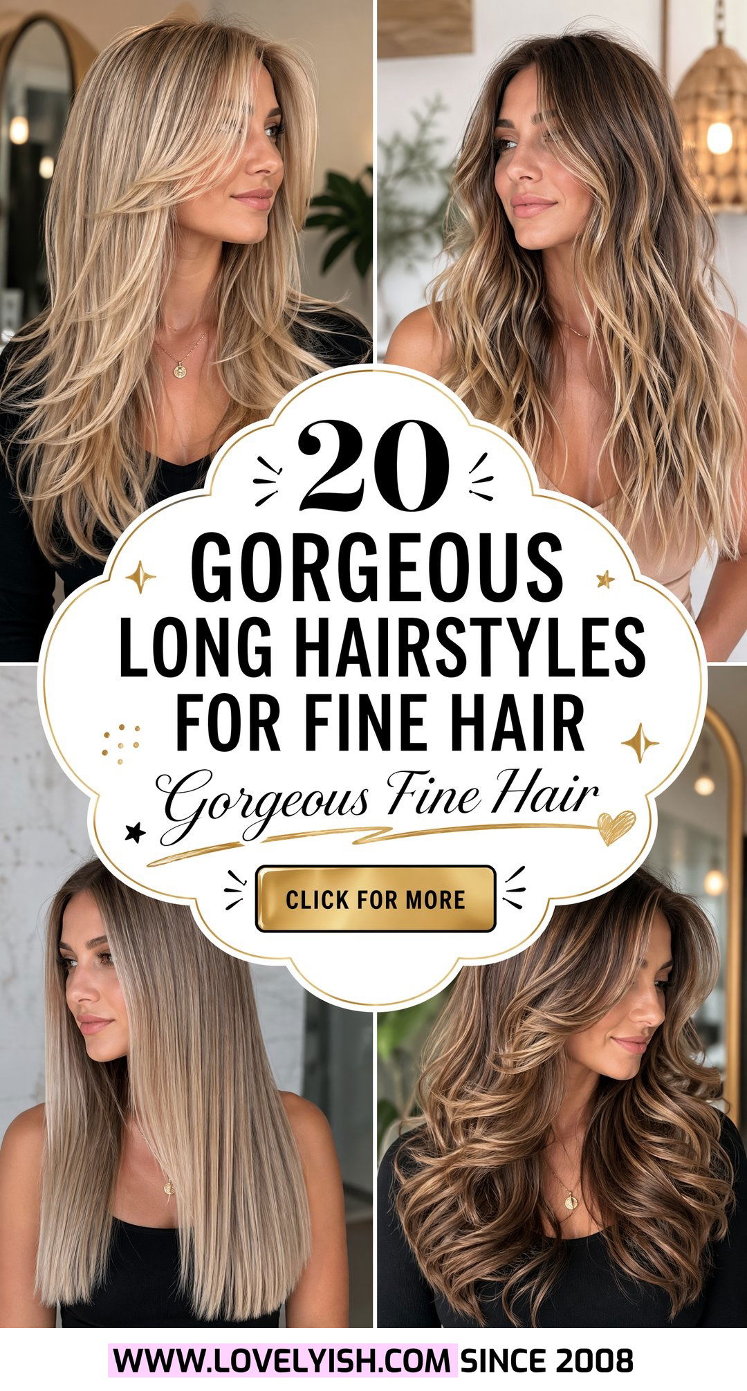 20 Gorgeous Long Hairstyles for Fine Hair You Need to Try - 20 Gorgeous Long Hairstyles for Fine Hair You Need to Try