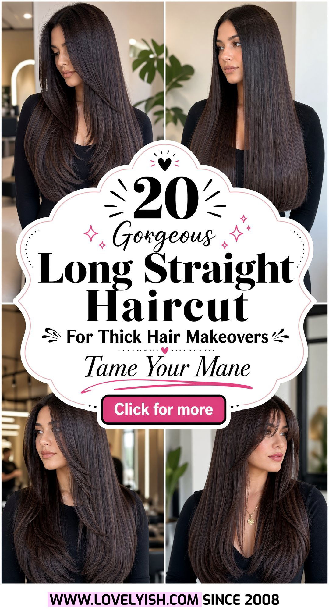 20 Gorgeous Long Straight Haircut For Thick Hair Makeovers - 20 Gorgeous Long Straight Haircut For Thick Hair Makeovers
