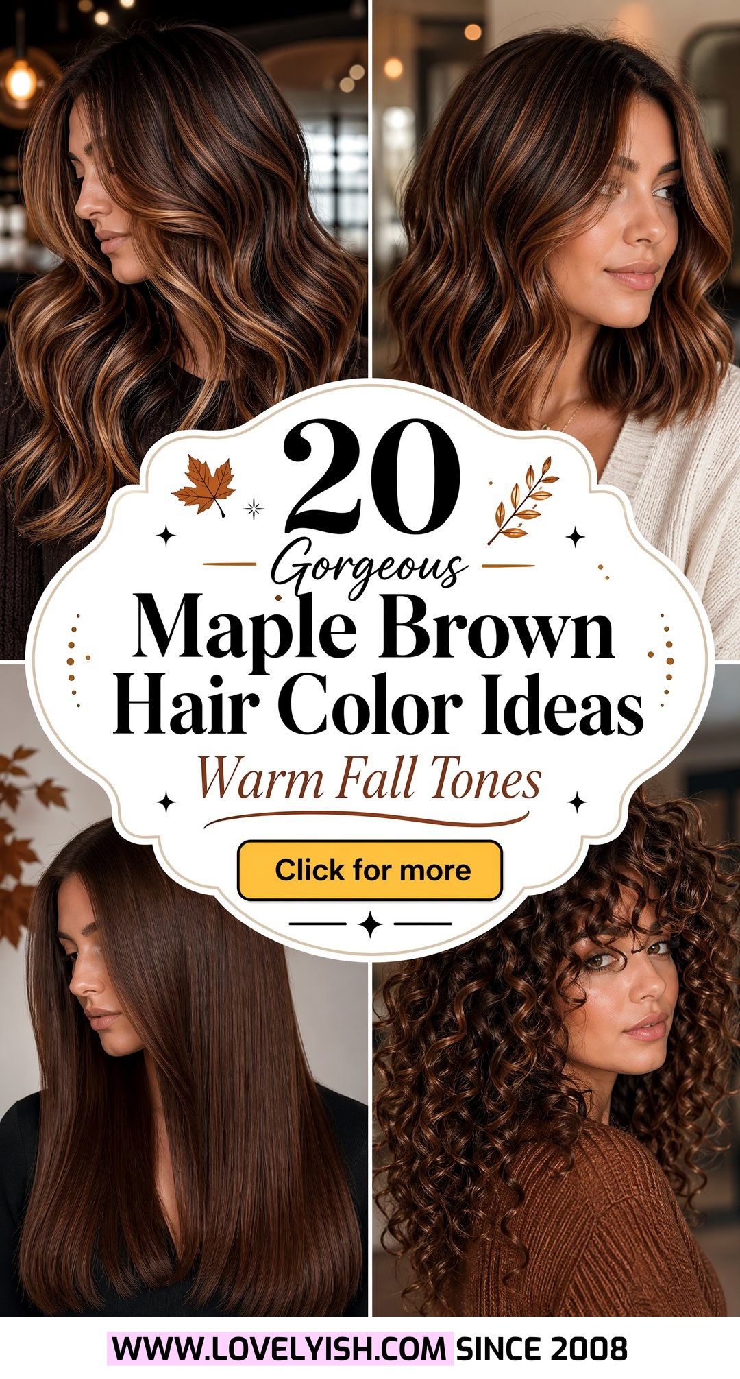 20 Gorgeous Maple Brown Hair Color Ideas for a Warm Vibe - 20 Gorgeous Maple Brown Hair Color Ideas for a Warm Vibe