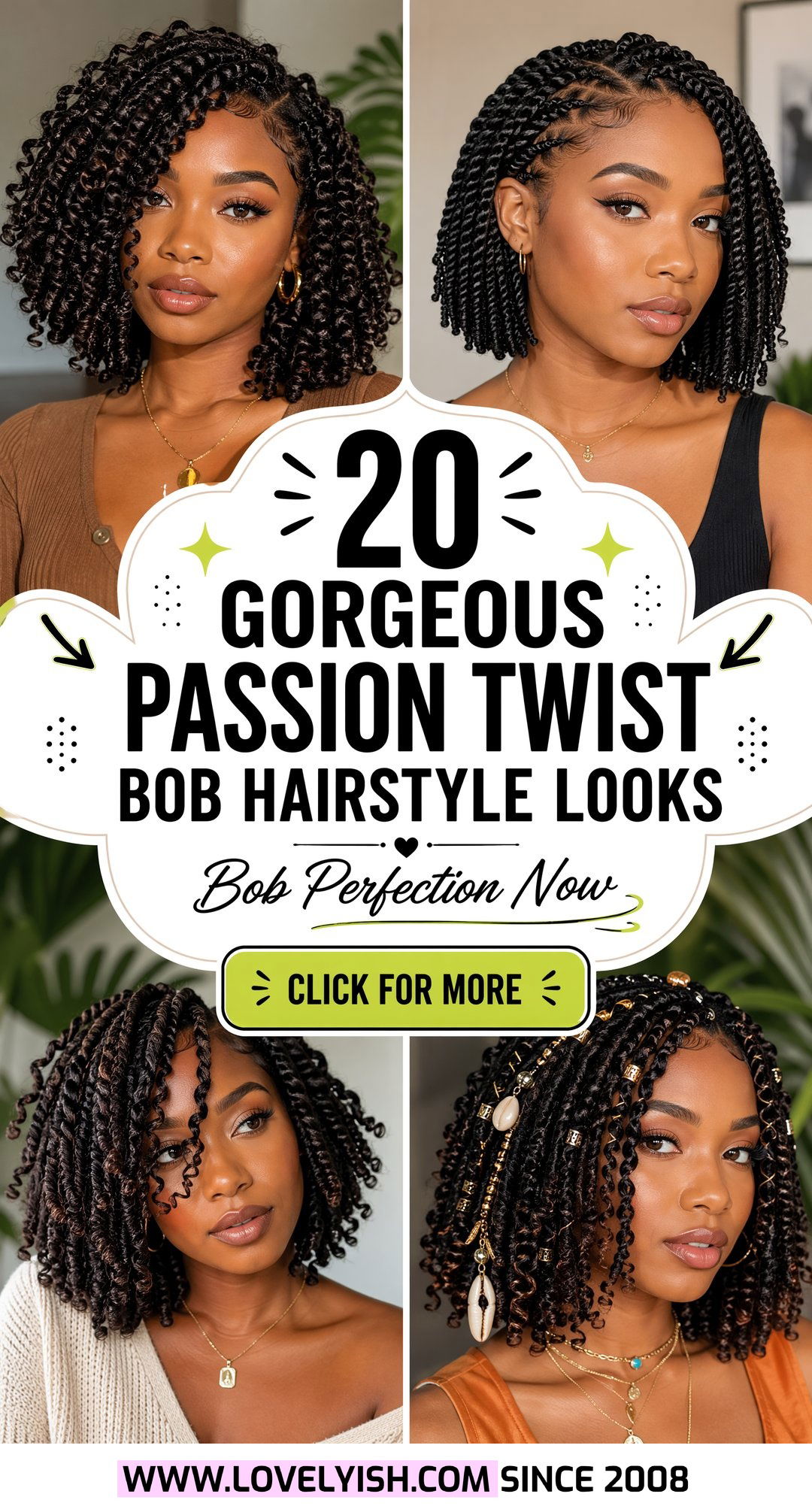20 Gorgeous Passion Twist Bob Hairstyle Looks to Try This Year - 20 Gorgeous Passion Twist Bob Hairstyle Looks to Try This Year