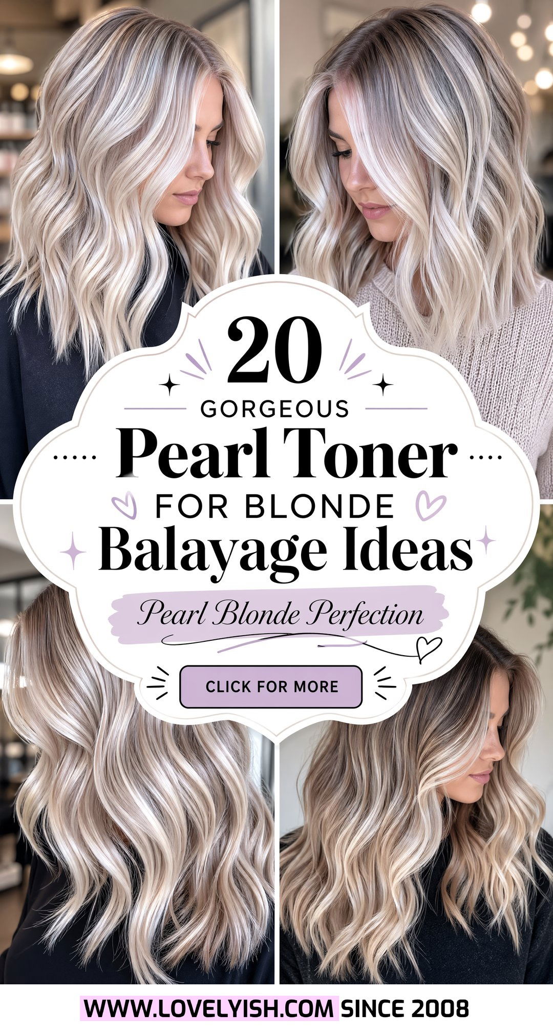 20 Gorgeous Pearl Toner For Blonde Balayage Ideas Today - 20 Gorgeous Pearl Toner For Blonde Balayage Ideas Today