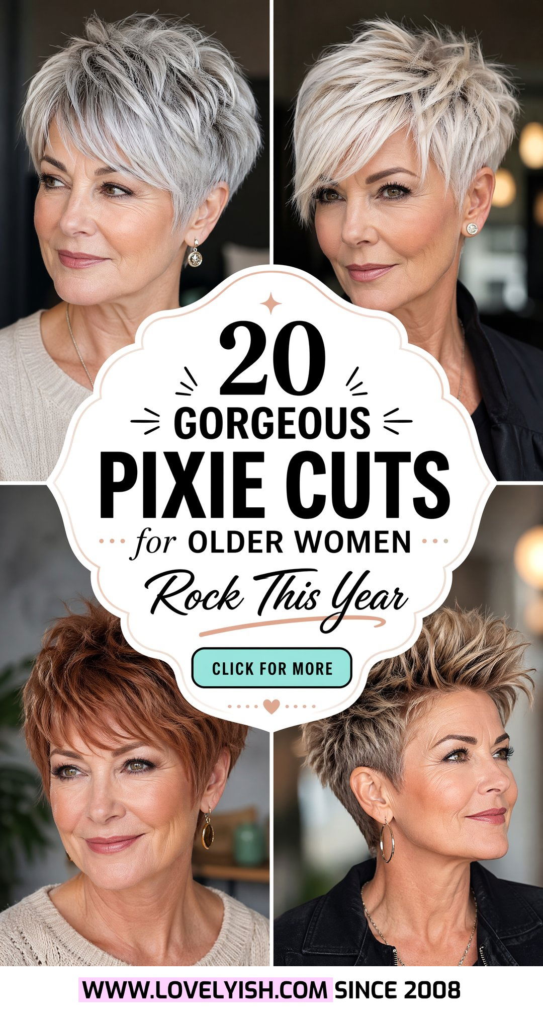 20 Gorgeous Pixie Cuts for Older Women to Rock This Year - 20 Gorgeous Pixie Cuts for Older Women to Rock This Year