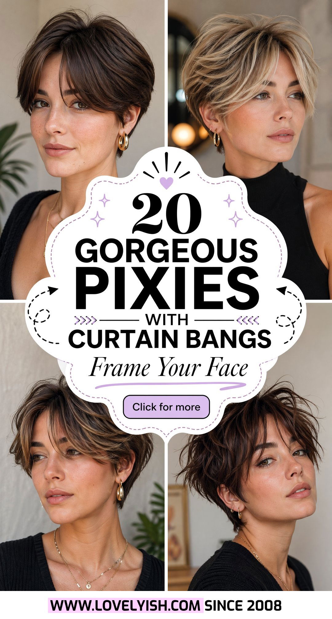 20 Gorgeous Pixie With Curtain Bangs Ideas to Try Right Now - 20 Gorgeous Pixie With Curtain Bangs Ideas to Try Right Now