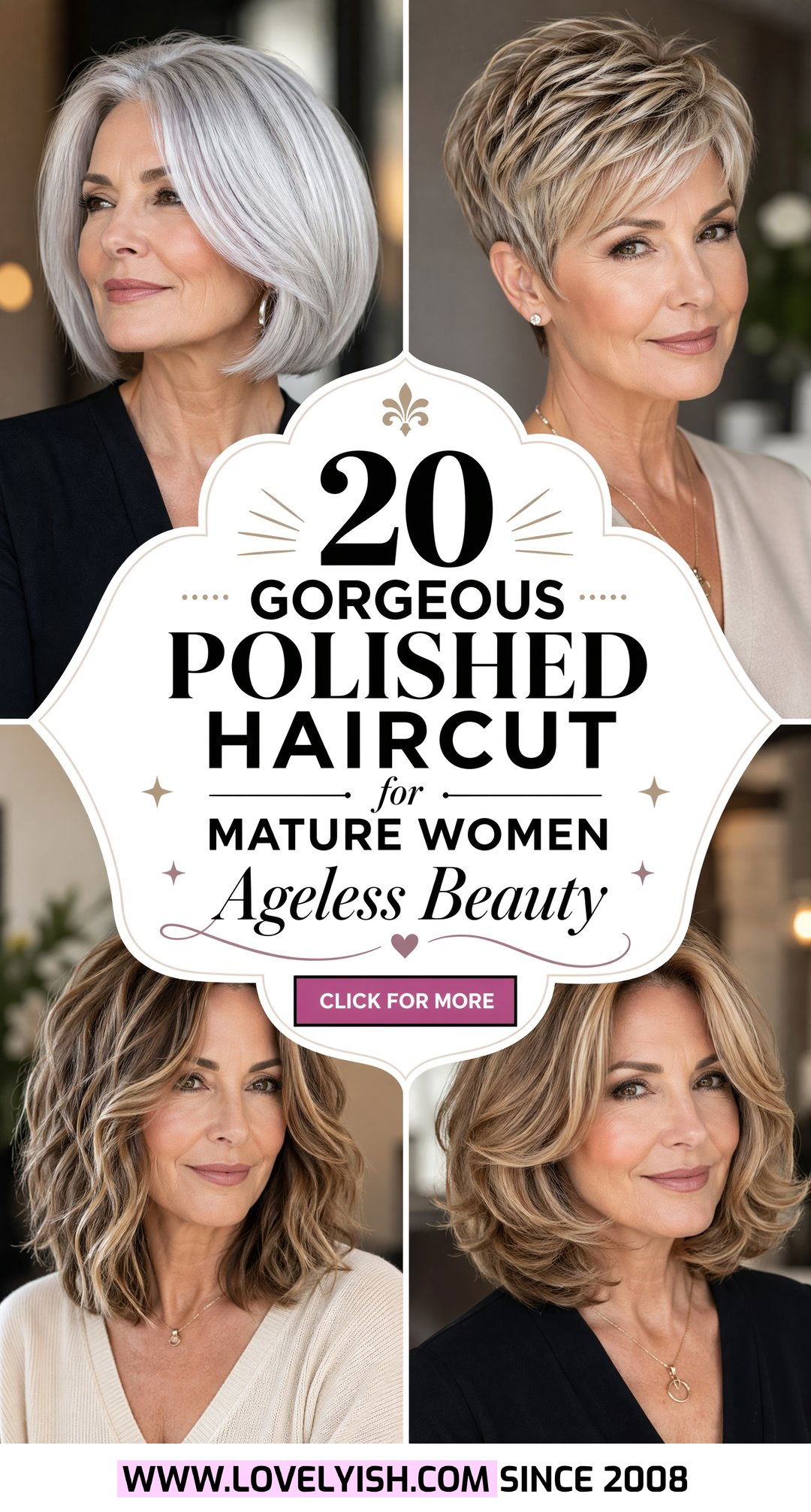 20 Gorgeous Polished Haircut for Mature Women to Embrace Now - 20 Gorgeous Polished Haircut for Mature Women to Embrace Now